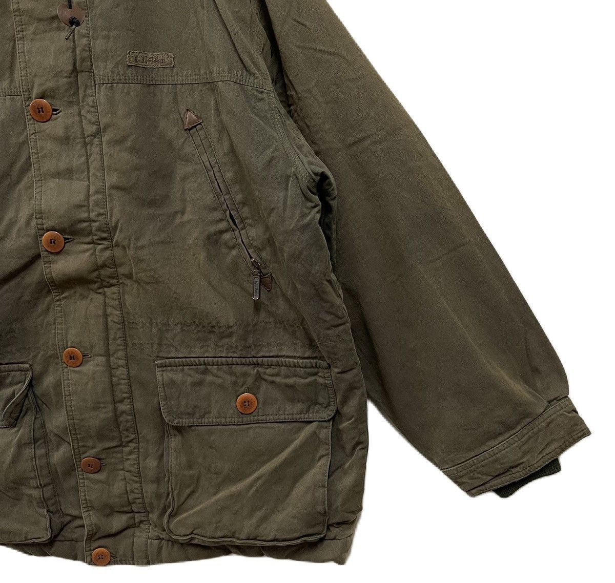 L.L. Bean Vintage 90s LL Bean Hoodie Jacket Size US XL / EU 56 / 4 - 5 Thumbnail