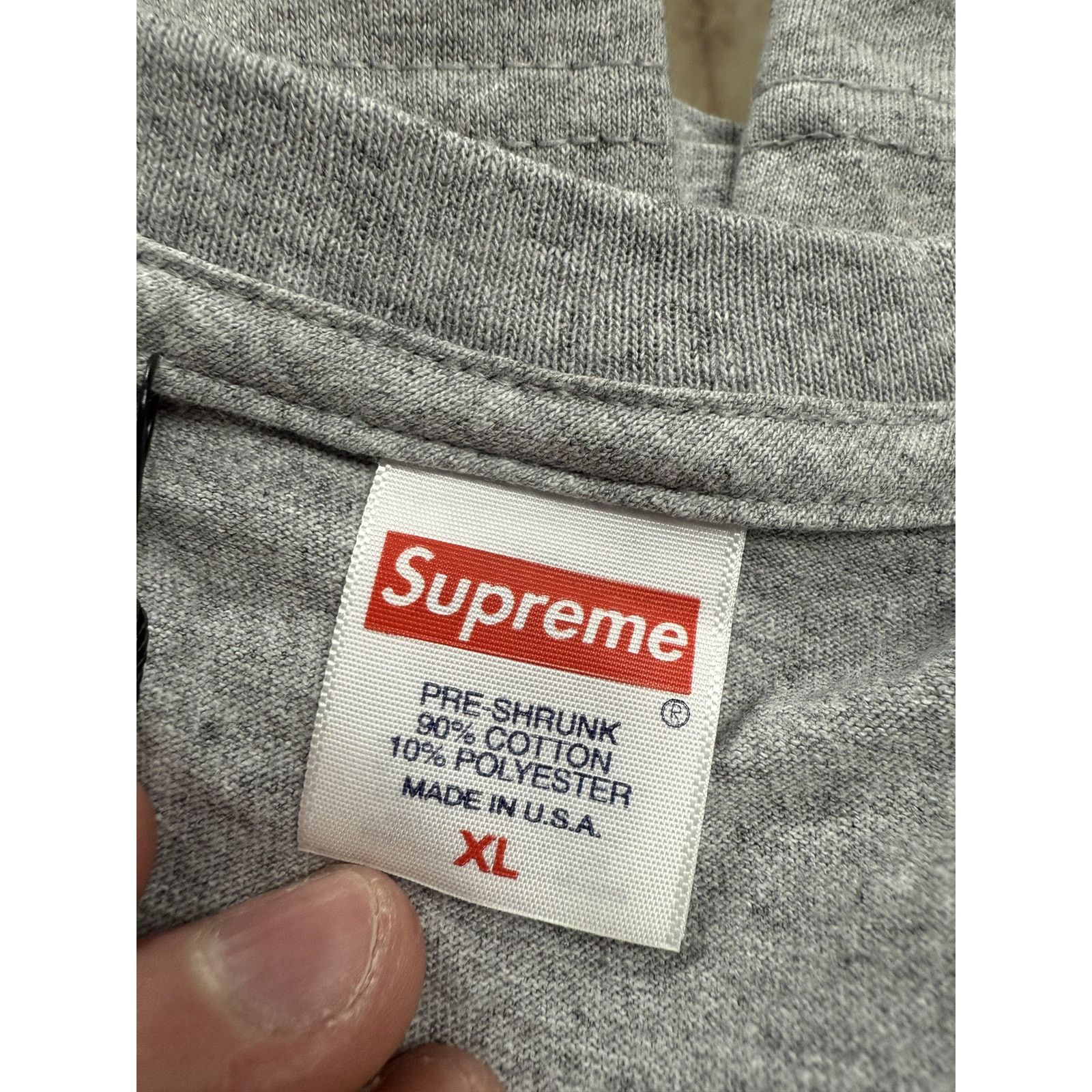 Supreme Supreme Grey Motion Logo Tee XL New Size US XL / EU 56 / 4 - 2 Thumbnail