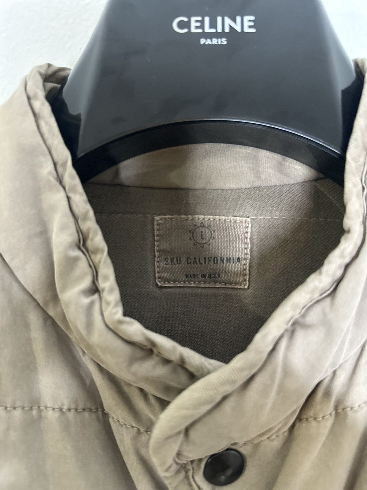 Save Khaki United Quilted Bomber Size US L / EU 52-54 / 3 - 4 Thumbnail
