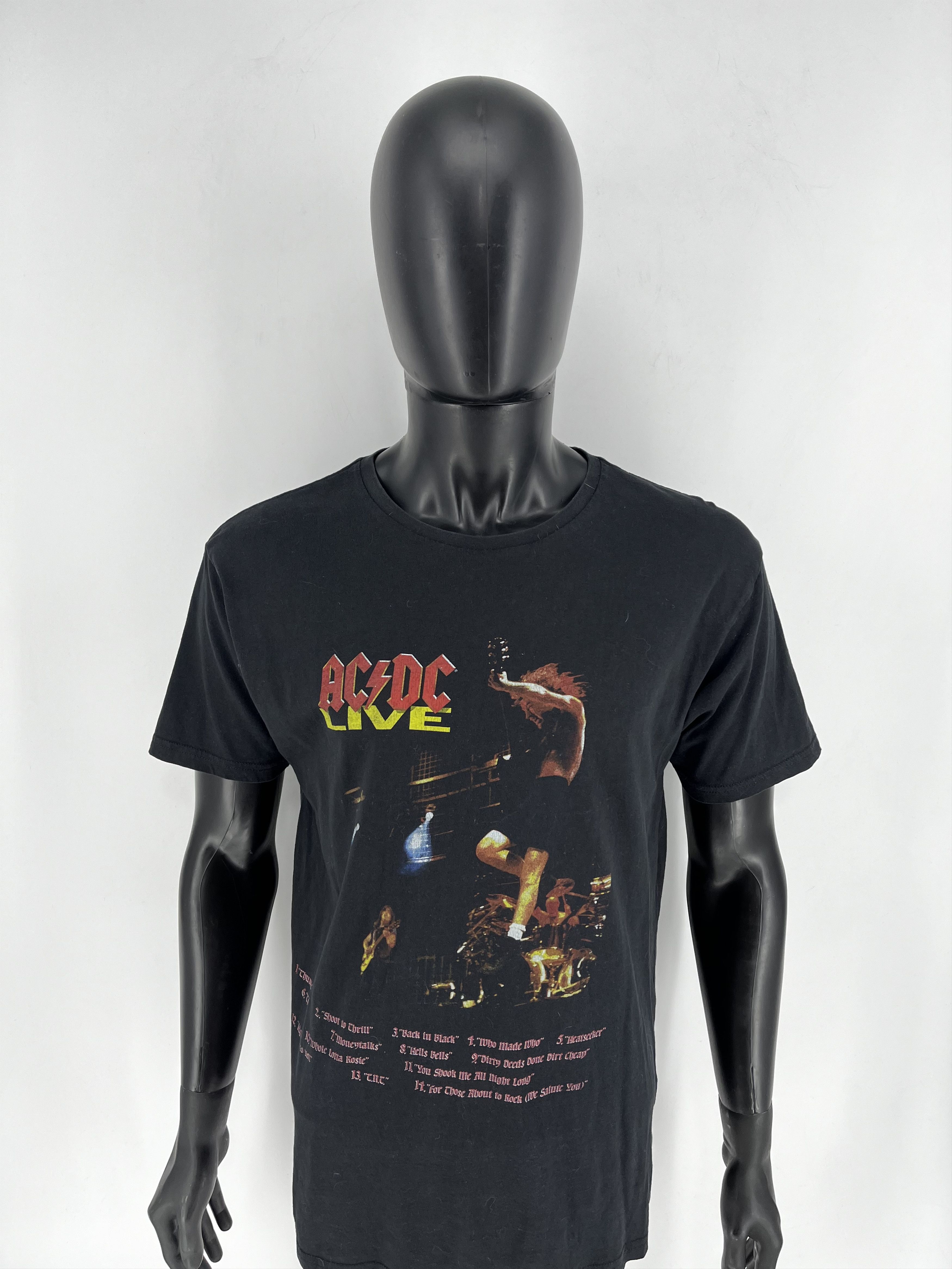 Band Tees VINTAGE AC DC TOUR ROCK BAND TEE T-SHIRT MEN'S SIZE M Size US S / EU 44-46 / 1 - 5 Thumbnail