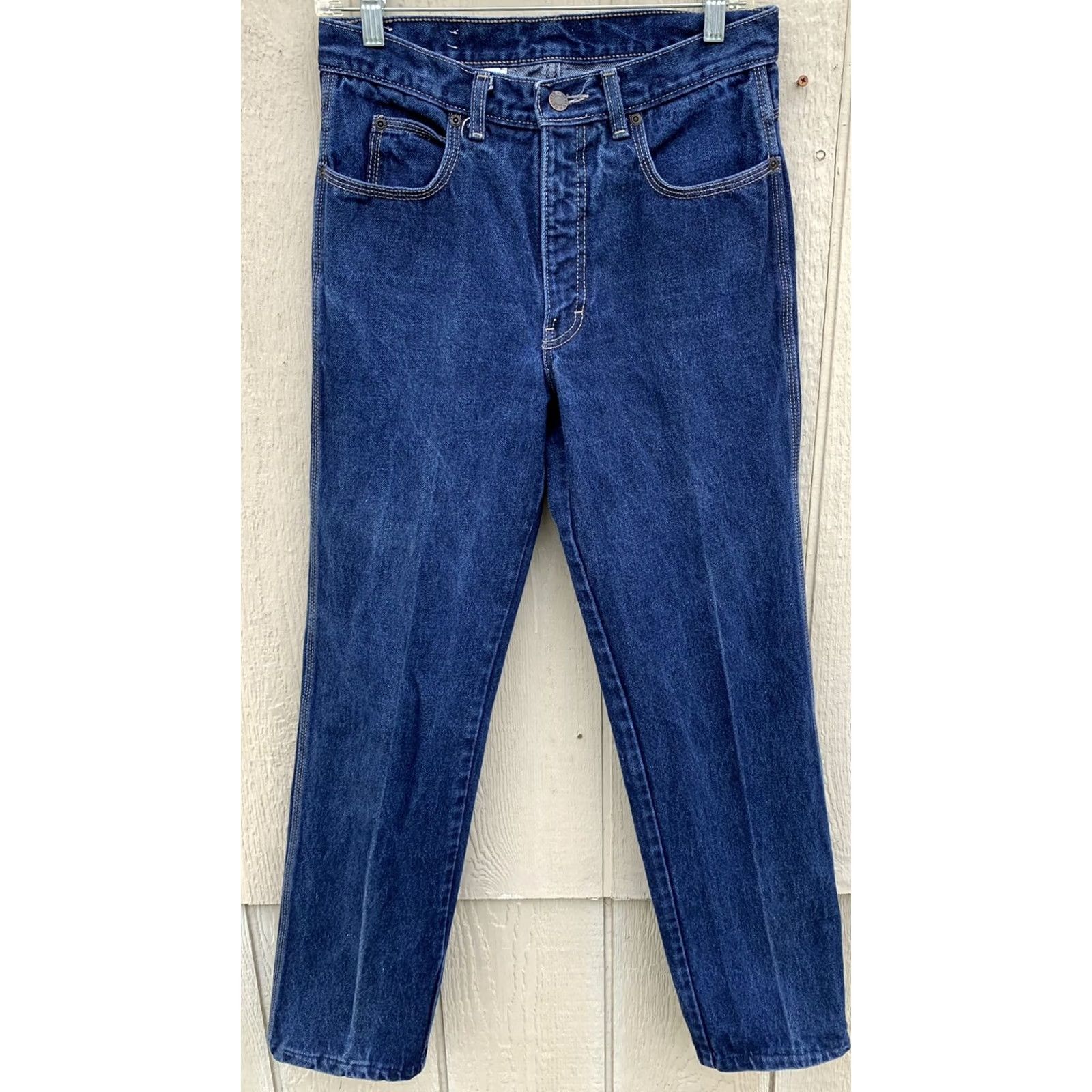 Calvin Klein VINTAGE Calvin Klein Jeans Y0626 32 80s 1980s Denim 5-Pocket 100% Cotton Blue Women XS? Size 24" / US 00 / IT 34 - 3 Thumbnail