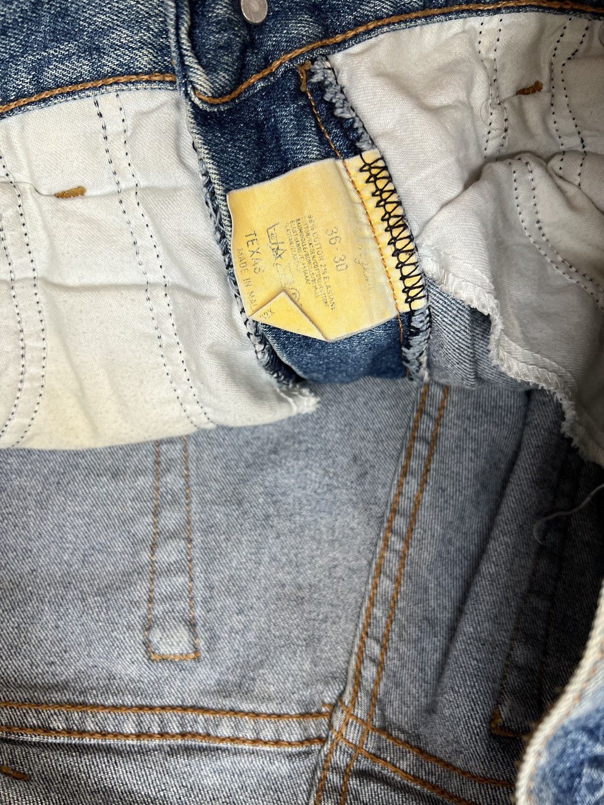 Wrangler Crazy vintage 90’s baggy wrangler denim jeans carhartt Size US 36 / EU 52 - 5 Thumbnail