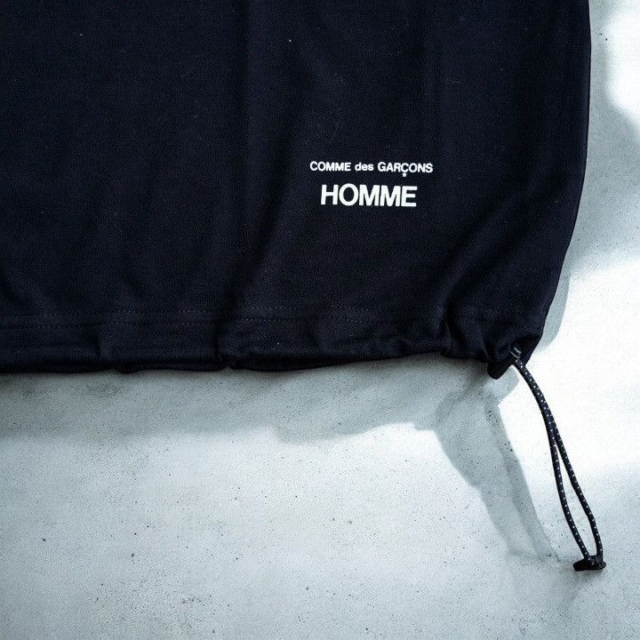 Comme des Garcons Homme NWT 25SS COMME des GARCONS HOMME Spindle Logo Tee Black M Size US M / EU 48-50 / 2 - 4 Thumbnail