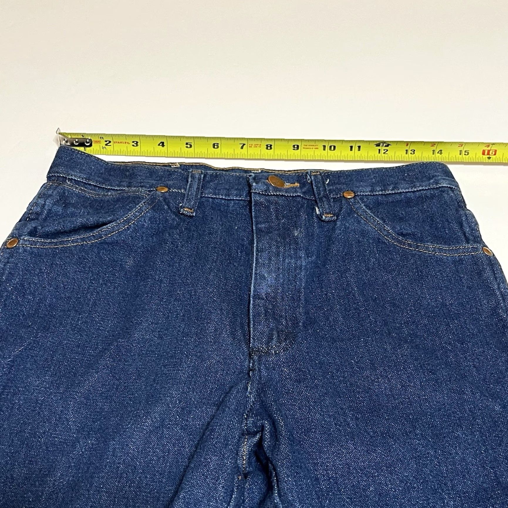 Wrangler Wrangler Cowboy Cut Slim Fit Jeans 936PWD Men 29x30 Blue Denim 5-Pocket Western Cowboy Theme Size US 29 - 3 Thumbnail