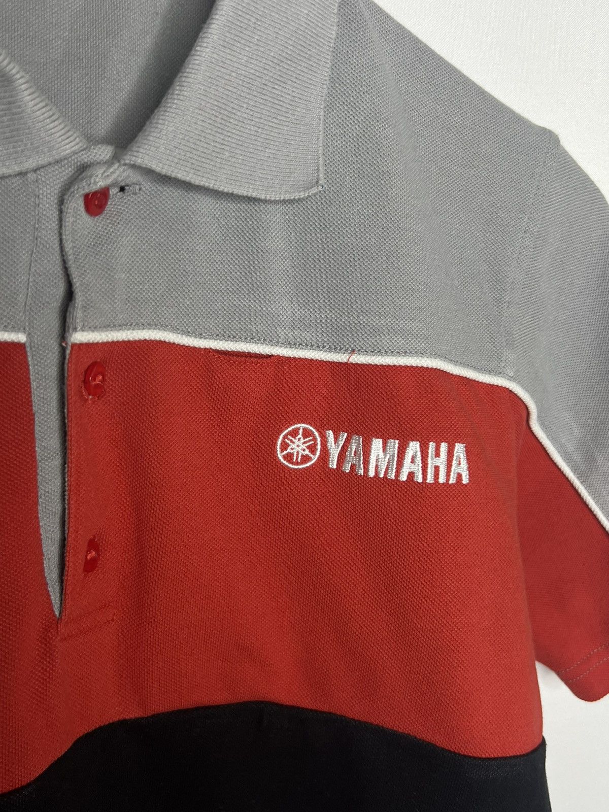 Vintage × Yamaha 🏎️Vintage Yamaha Racing Big Logo Polo Shirt Short Sleeve 🏎️ Size US M / EU 48-50 / 2 - 7 Thumbnail