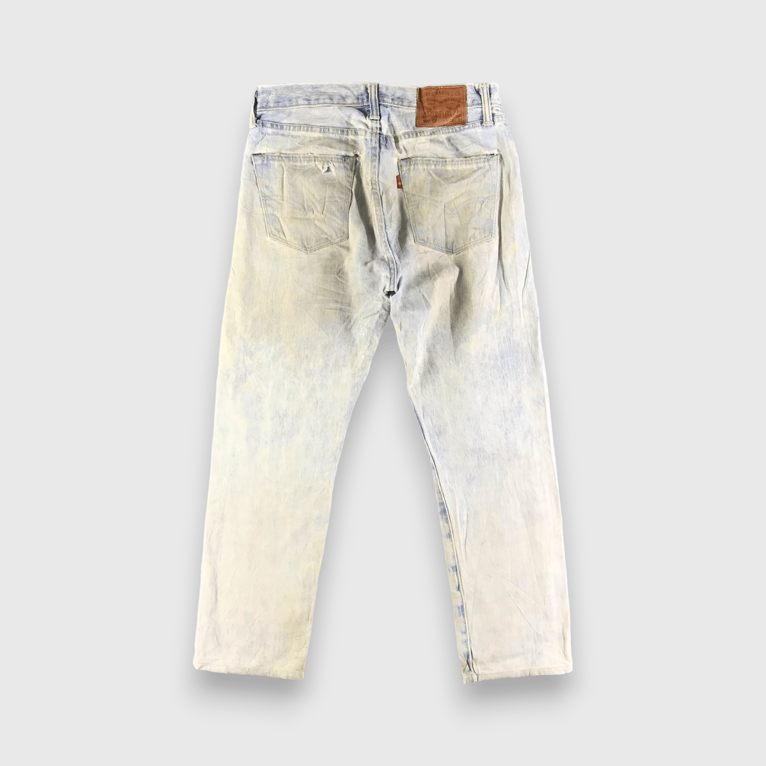 Levi's Vintage Light Wash Levis 501 Jeans-J3654 Size US 30 / EU 46 - 2 Thumbnail