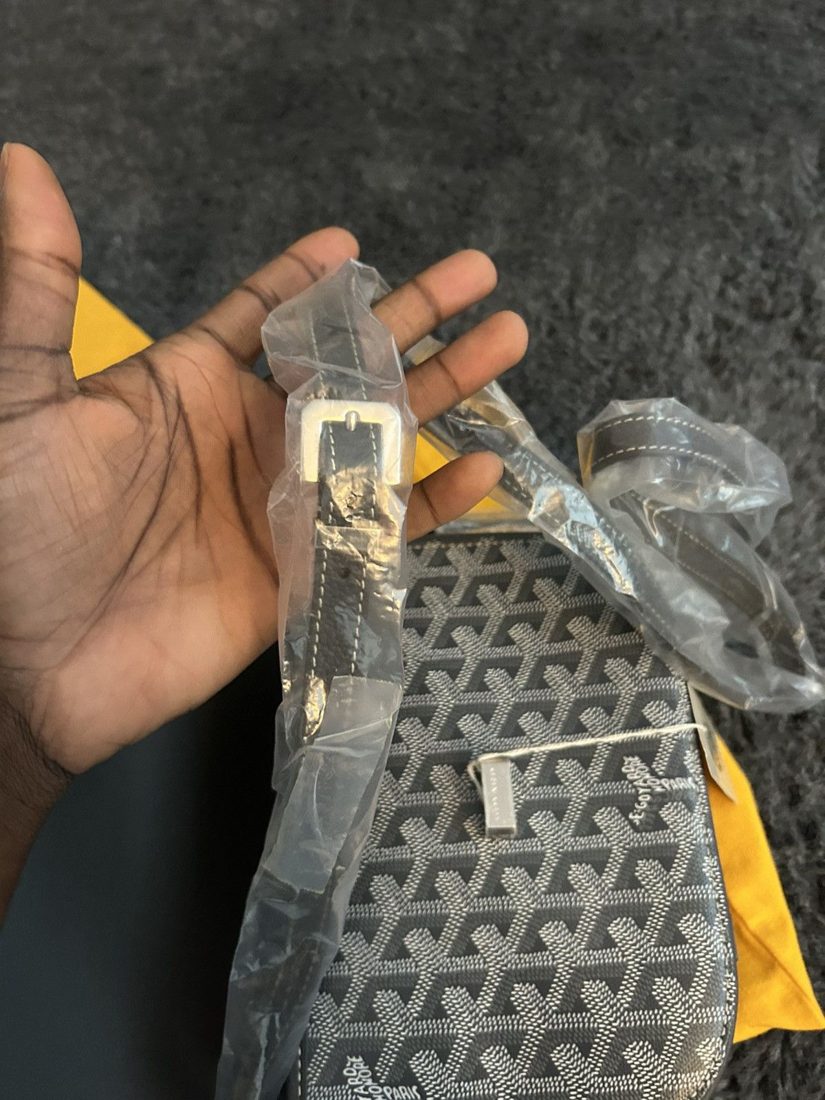 Goyard Goyard Belvedere Grey Messenger bag Size ONE SIZE - 21 Thumbnail