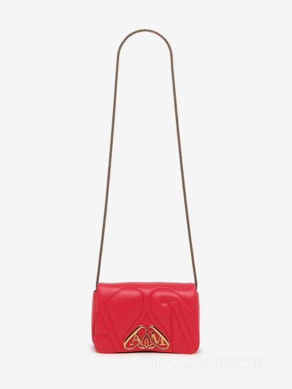 Alexander McQueen o1w1db10925 Size: OS/The Seal Mini Bag in Red Size ONE SIZE - 4 Thumbnail