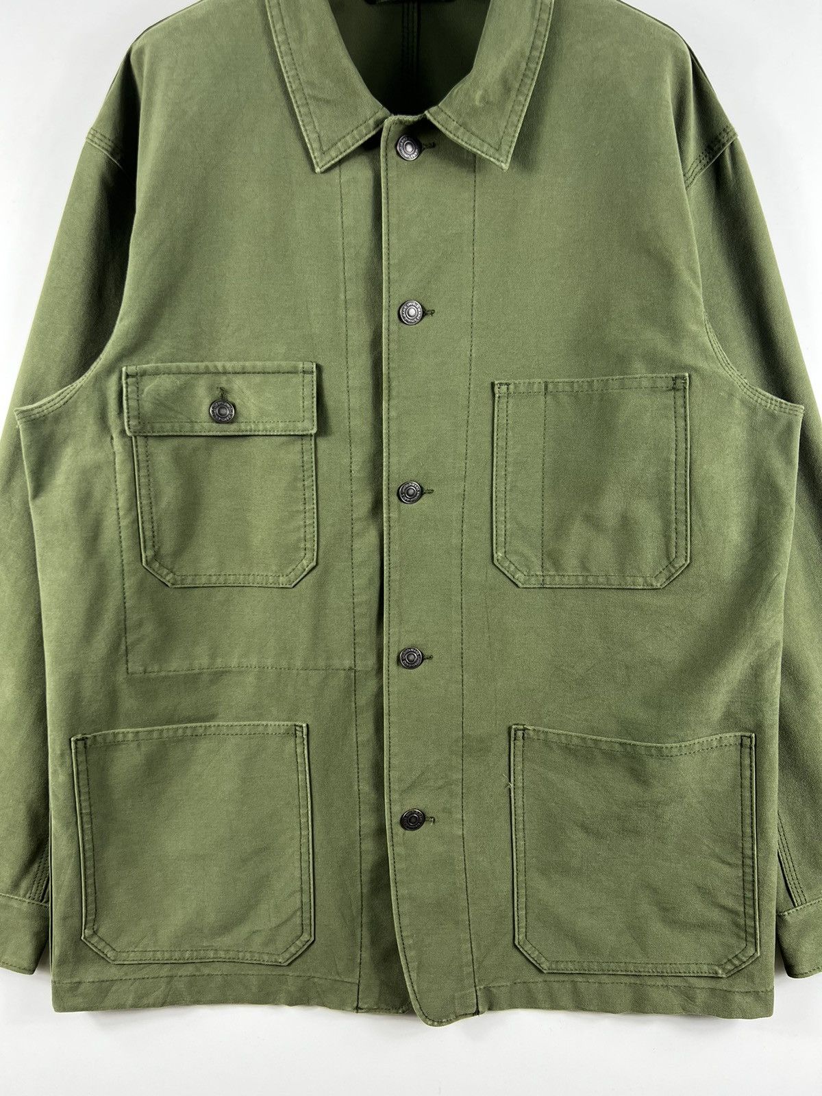 Japanese Brand × Uniqlo 🔥 UNIQLO JAPON FASHION CHORE JACKET - L Size US L / EU 52-54 / 3 - 4 Thumbnail