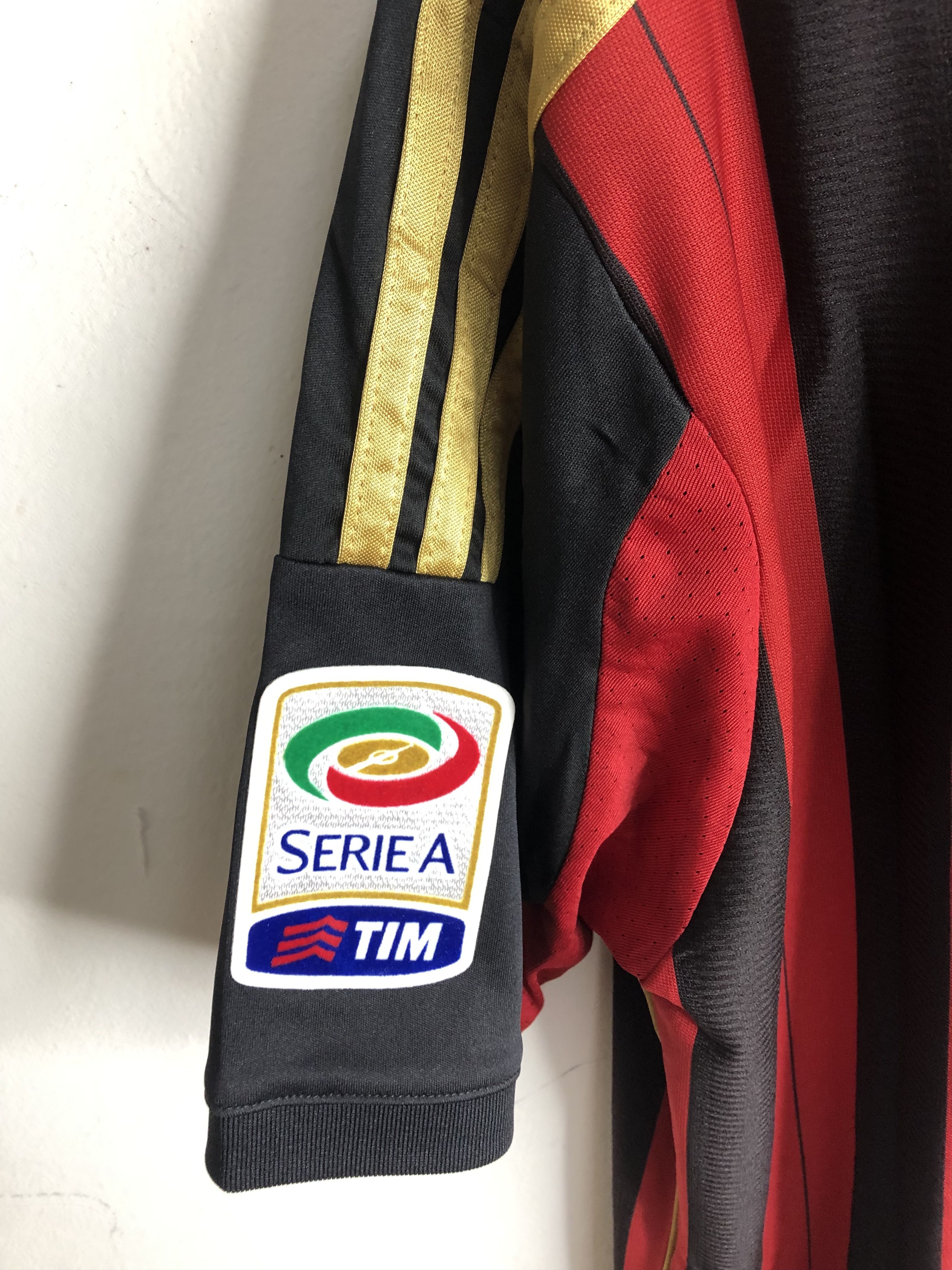 Vintage 13-14 Kaka AC Milan Home Soccer Jersey Size US L / EU 52-54 / 3 - 5 Thumbnail