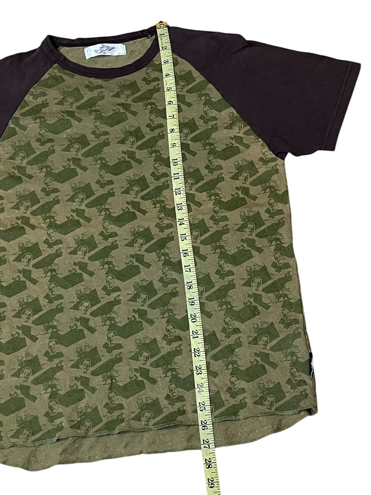 Japanese Brand ARCHIVE JAPANESE DOARAT INC FULL PRINT RAGLAN T SHIRT Size US M / EU 48-50 / 2 - 11 Thumbnail