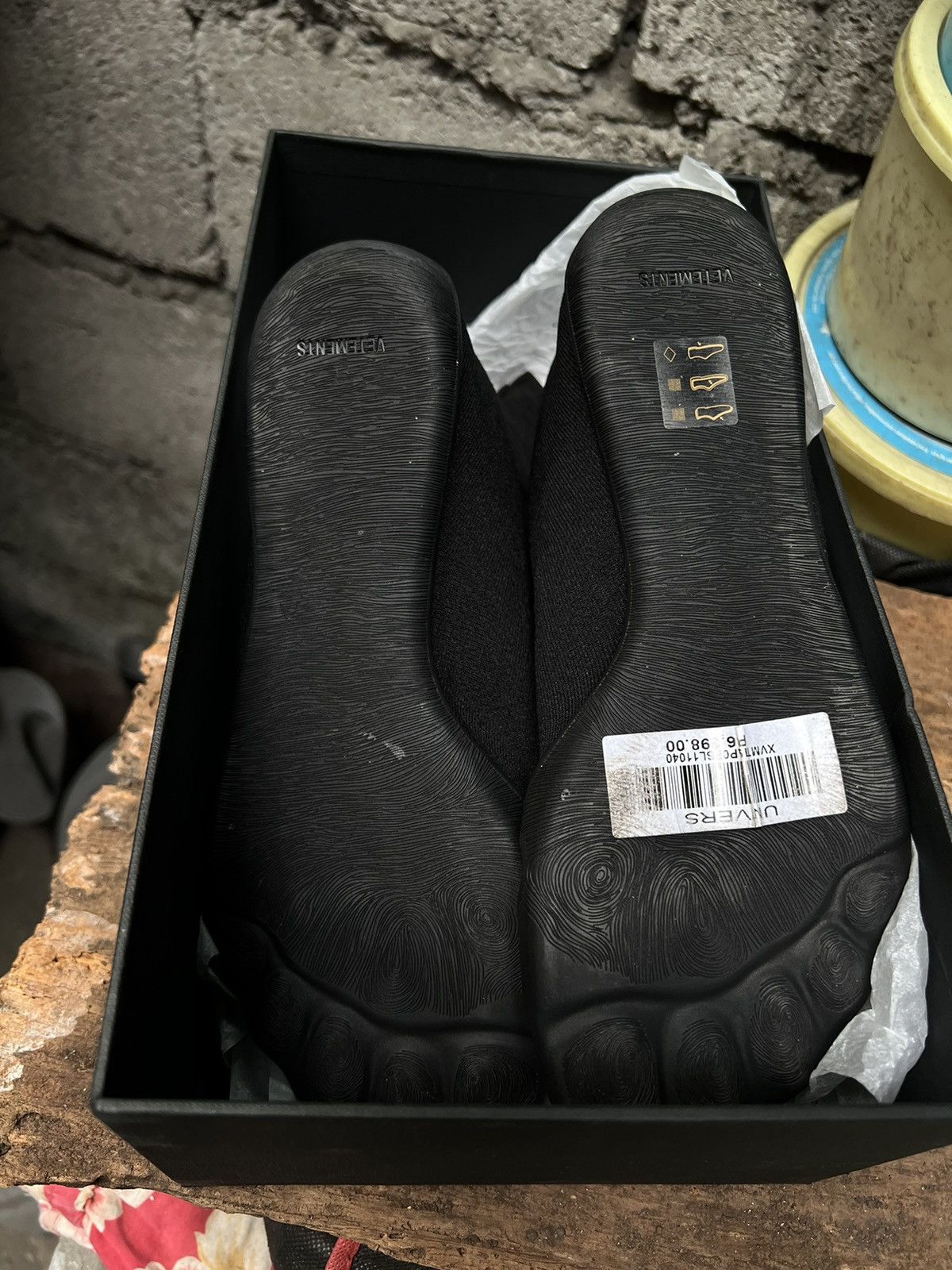 Vetements Vetements x Demna Gvasalia F/W19 Runway Karate sock Sneakers Size US 7 / EU 40 - 8 Thumbnail