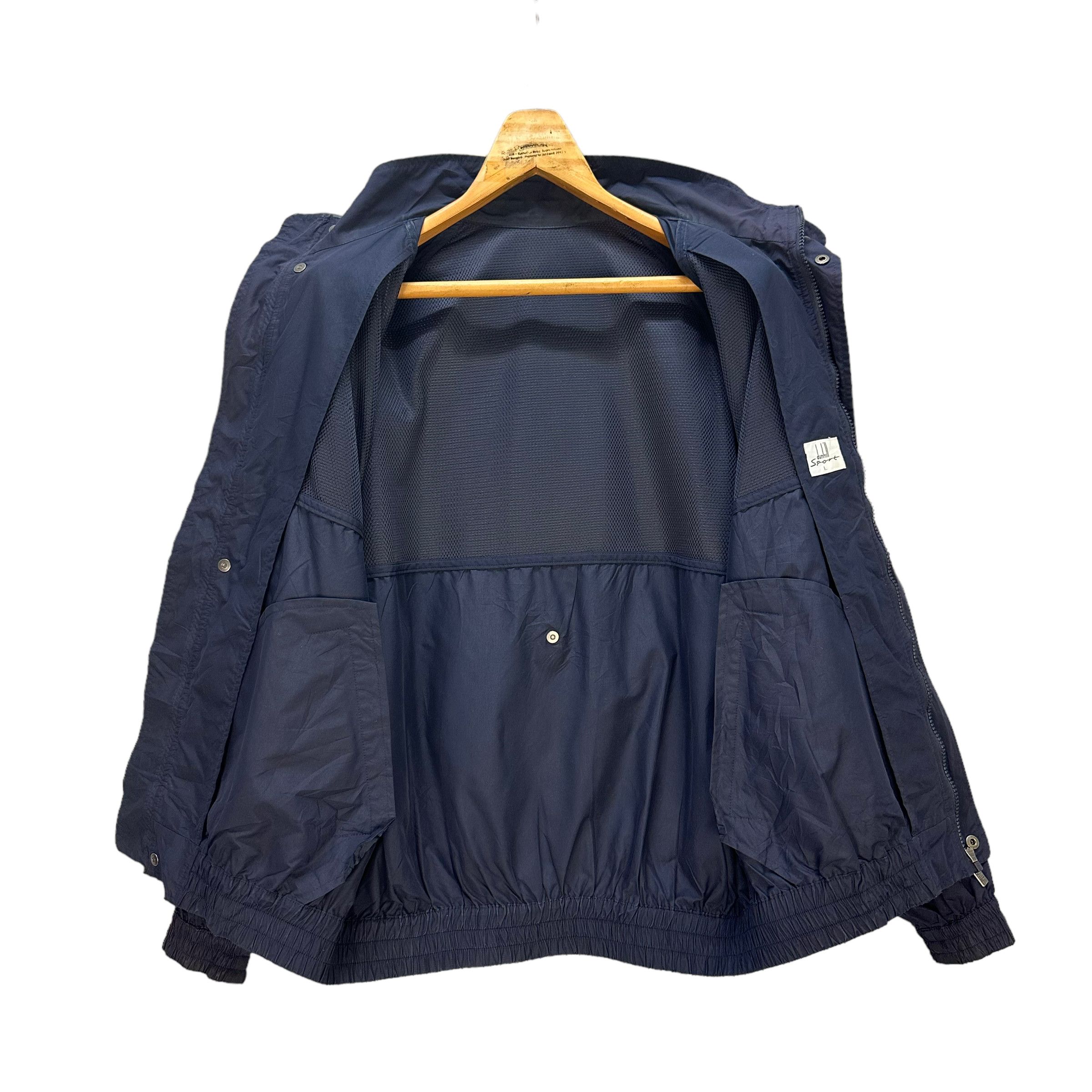 Alfred Dunhill VINTAGE 90's DUNHILL SPORT WINDBREAKER JACKET #8392-007 Size US L / EU 52-54 / 3 - 8 Thumbnail