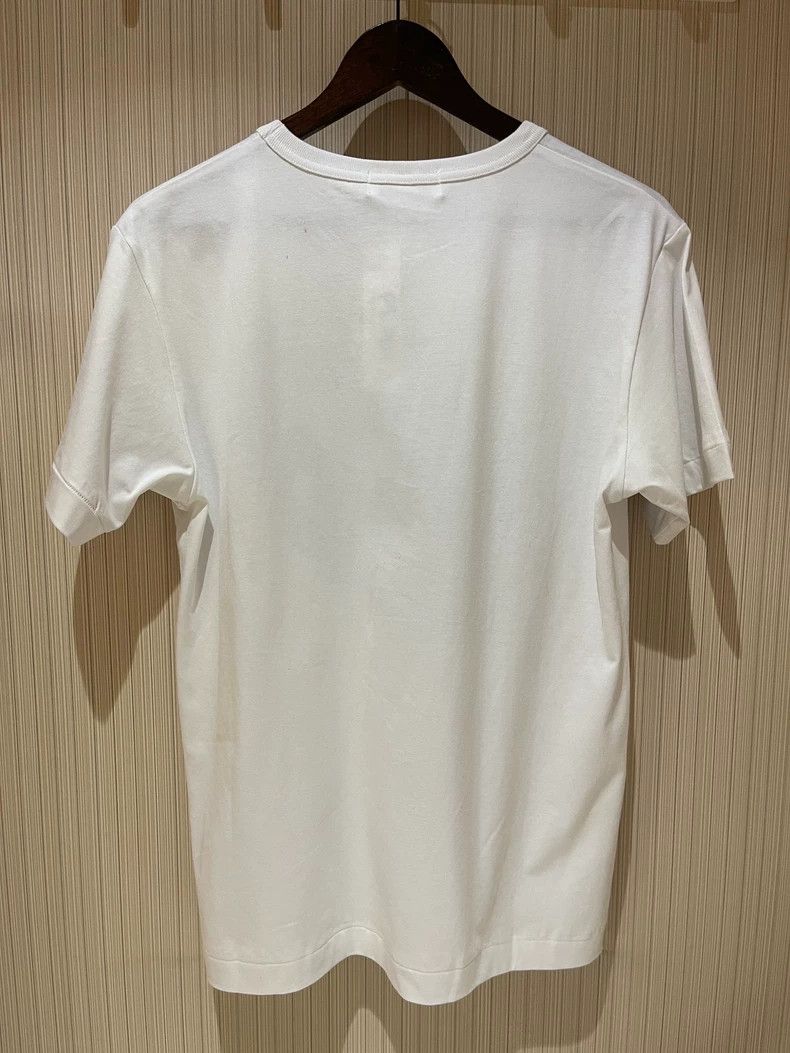 Comme des Garcons Comme Des Garcons Blue polka-dot love short sleeve T-shirt Size L / US 10 / IT 46 - 9 Thumbnail