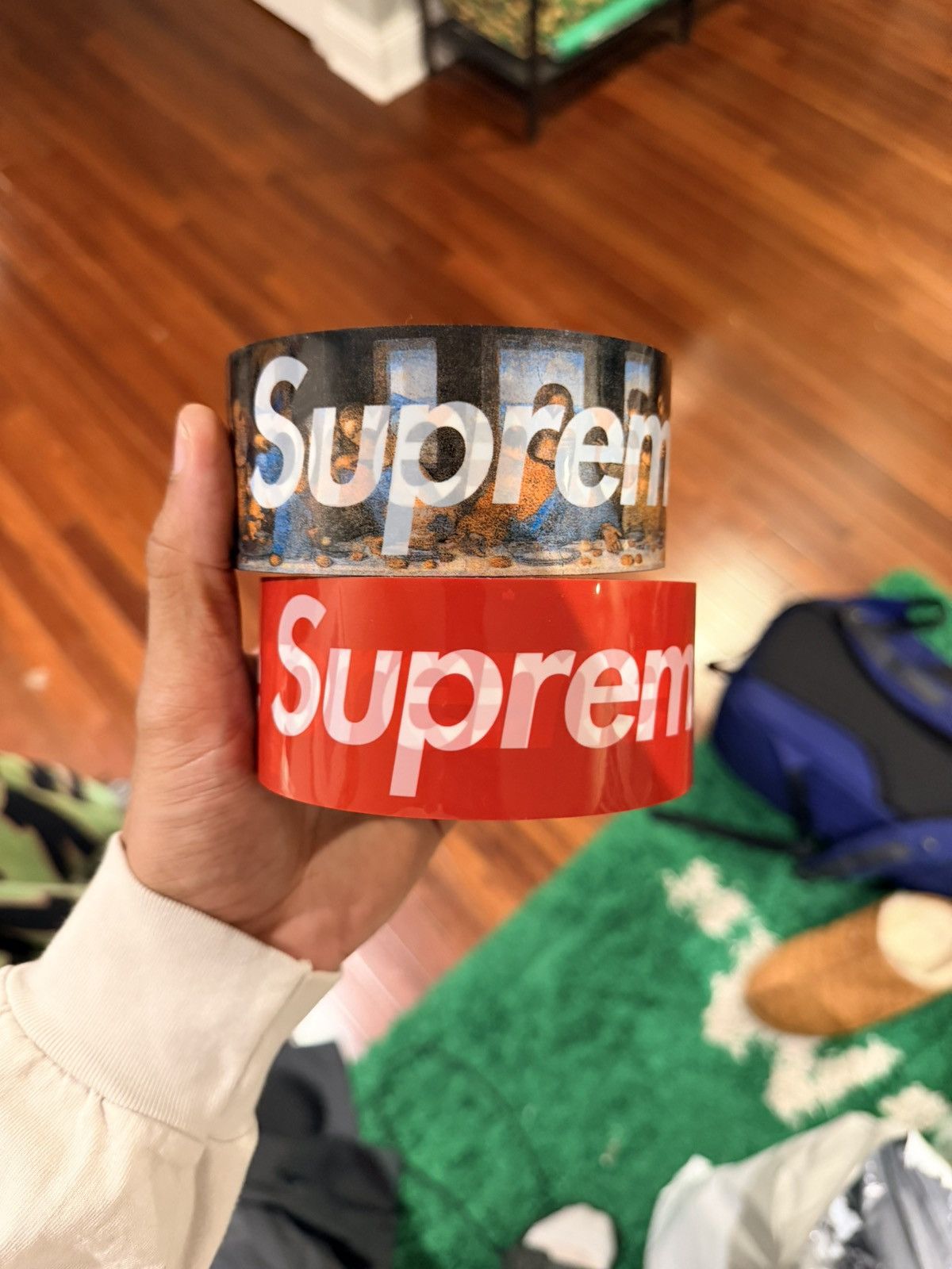 Supreme Supreme Packing Tape SET LAST SUPPER & RED - 2 ROLLS Size ONE SIZE - 2 Thumbnail