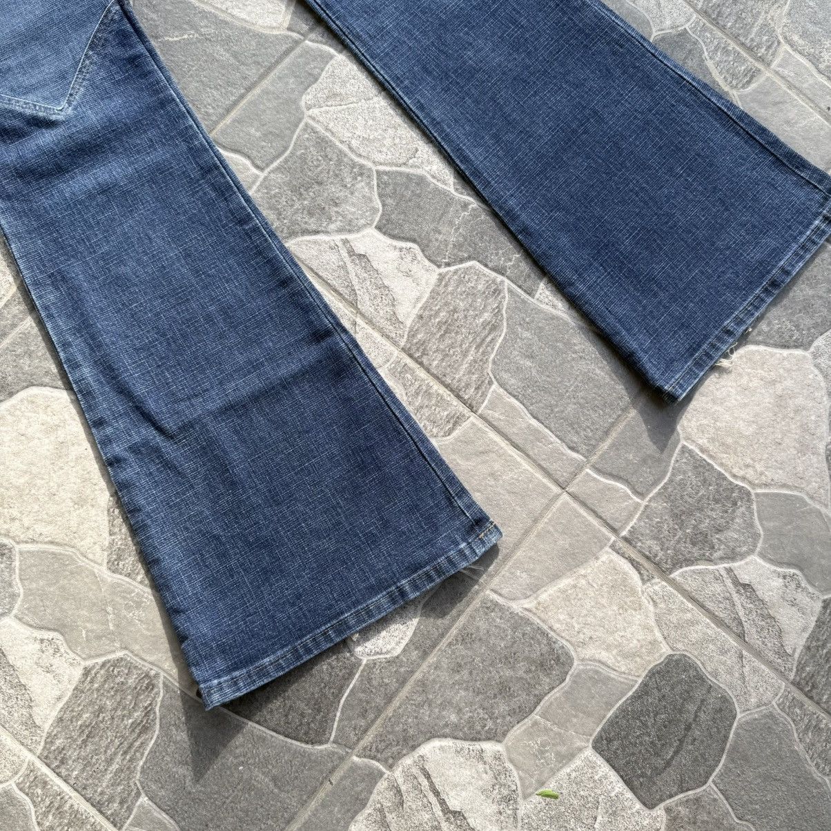 Japanese Brand ET BOITE Flare Jeans Size 32" / US 10 / IT 46 - 5 Thumbnail