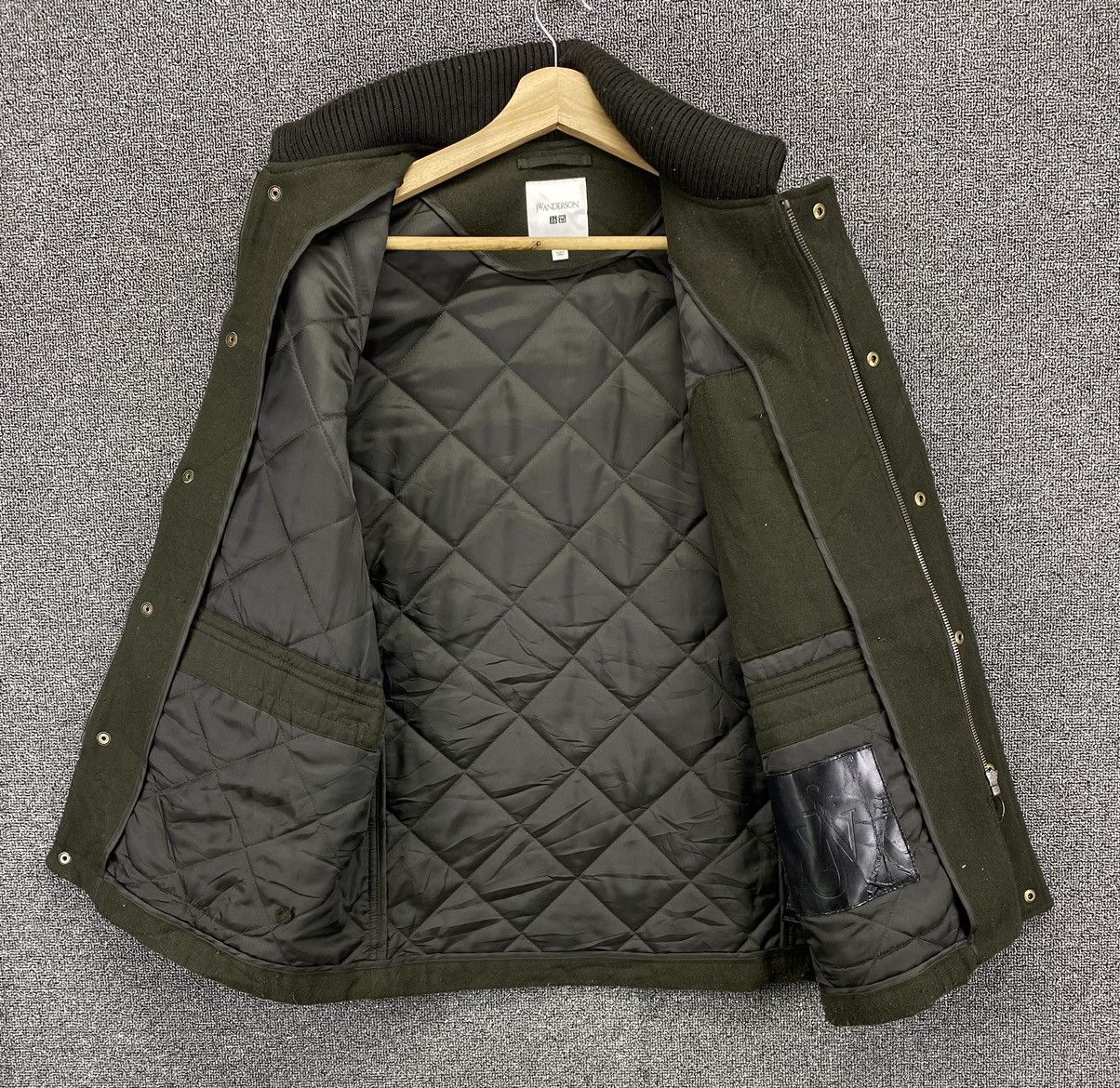 JW Anderson × Uniqlo J.W.Anderson x Uniqlo Green Army Quilted Wool Jacket Size US M / EU 48-50 / 2 - 5 Thumbnail
