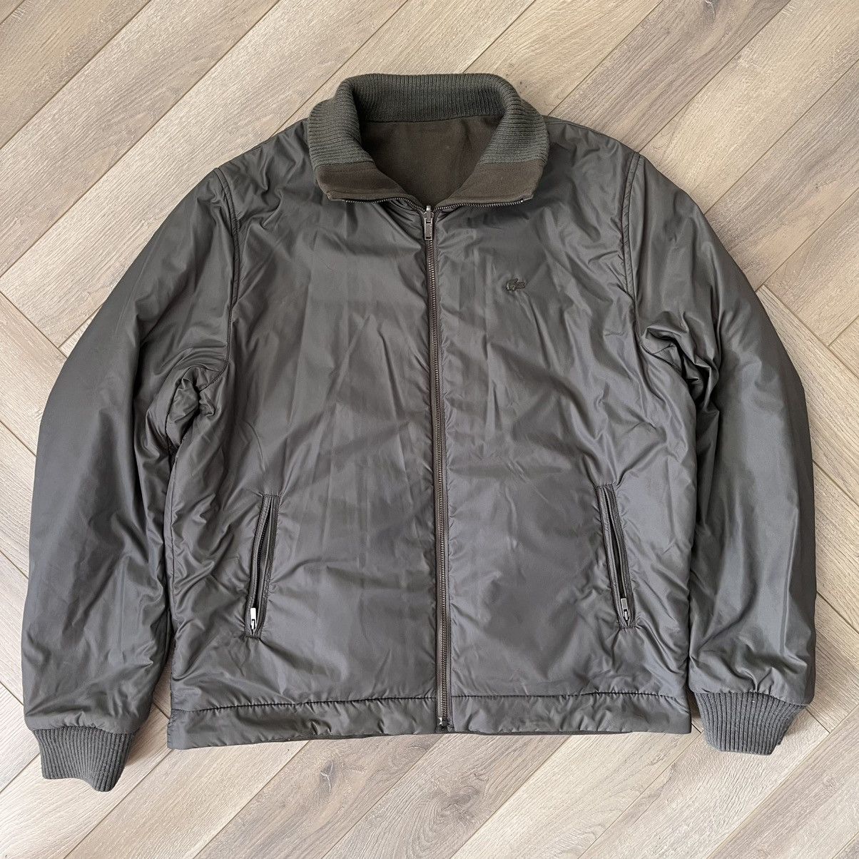 Lacoste Lacoste Reversible Bomber Puffer Jacket Size US L / EU 52-54 / 3 - 2 Thumbnail