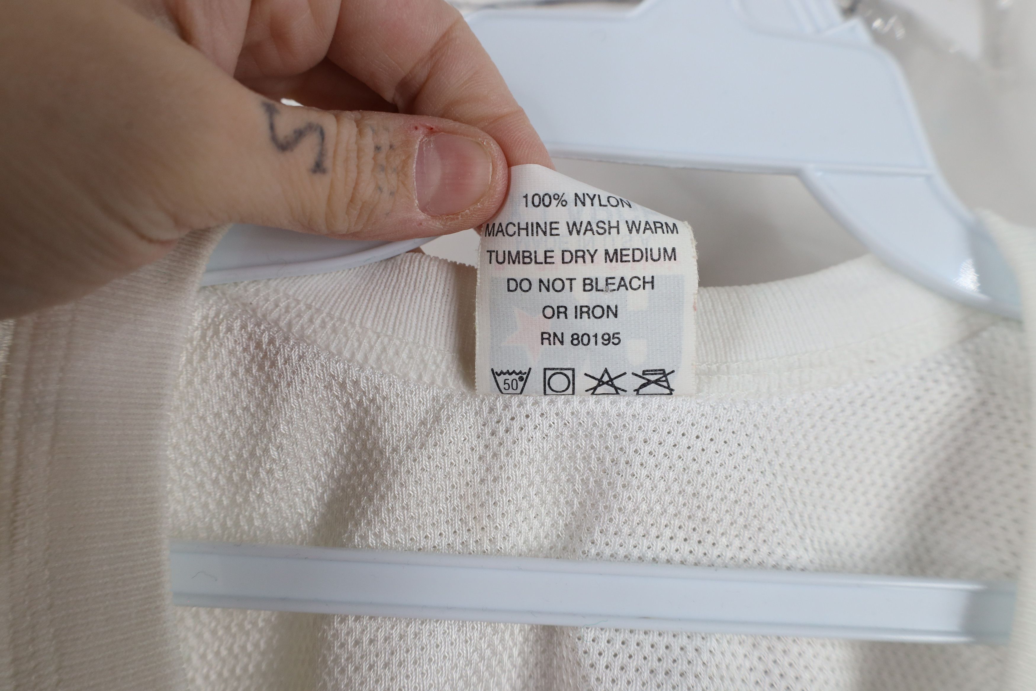 Vintage Vintage 90s Bedford Football Mesh Football Jersey White USA Size US XL / EU 56 / 4 - 10 Thumbnail