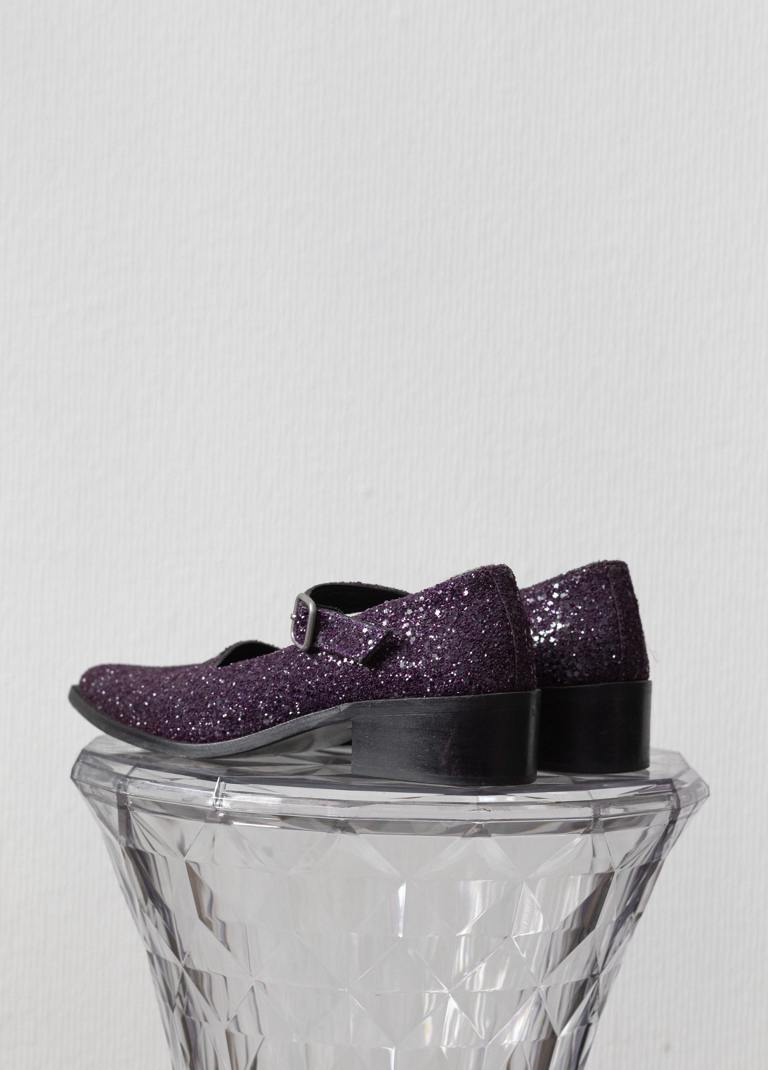 Comme des Garcons glitter strap shoes Size US 7 / IT 37 - 4 Thumbnail