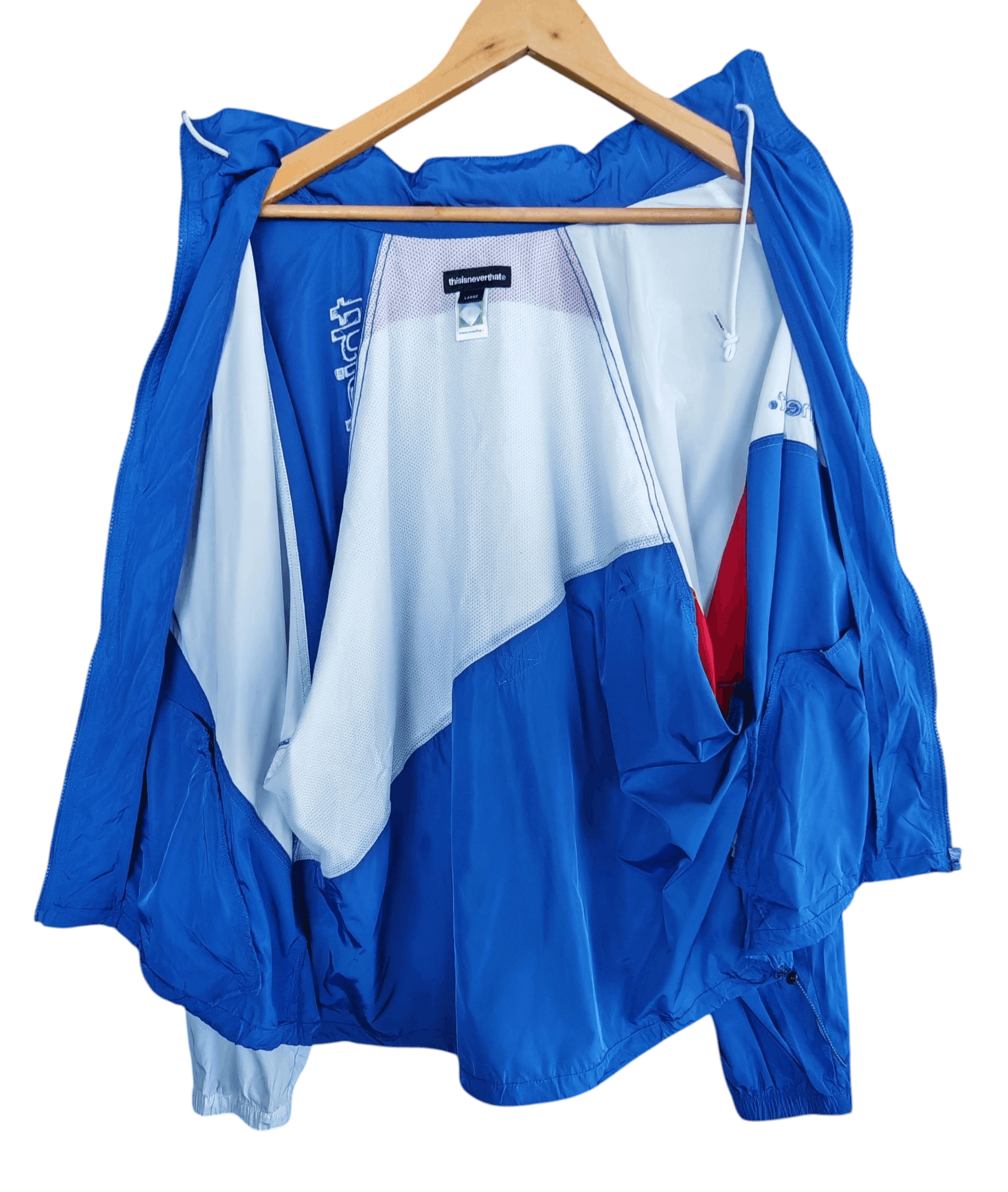 thisisneverthat Thisisneverthat Oversized colorblock windbreaker jacket Size US XL / EU 56 / 4 - 4 Thumbnail