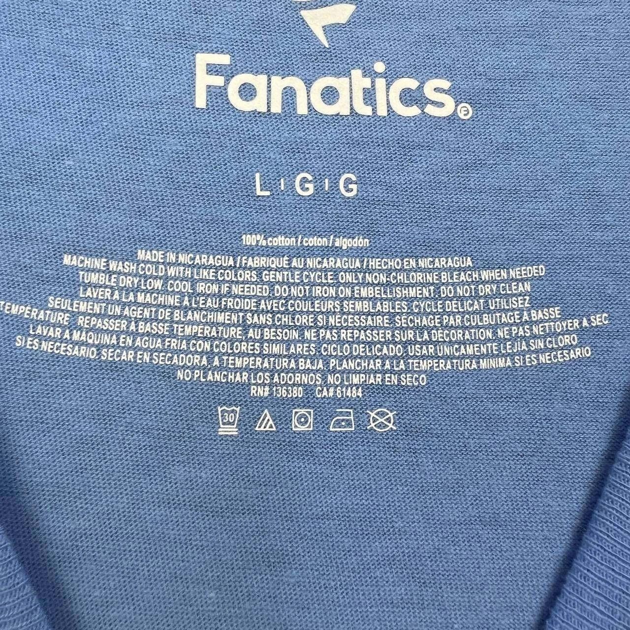 Other New York City FC Shirt Men Fanatics Short Sleeve Crew Neck L Size US L / EU 52-54 / 3 - 5 Thumbnail