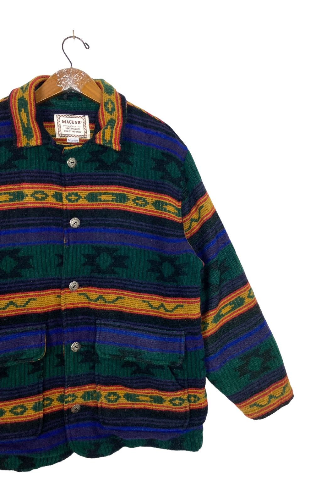 Vintage Rare ‼️ Vintage Mac Eye American Latin Boho Navojo Jacket Size US M / EU 48-50 / 2 - 3 Thumbnail