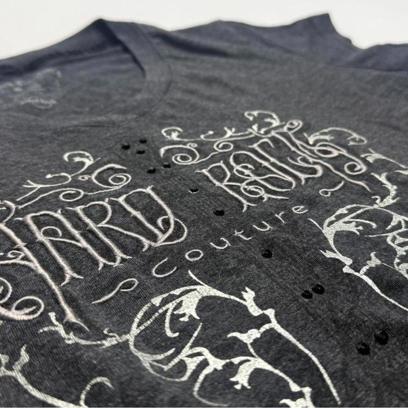 Hard Rock Cafe Hard Rock Cafe Couture gothic grunge 2000 Babytee Size small Size S / US 4 / IT 40 - 7 Thumbnail