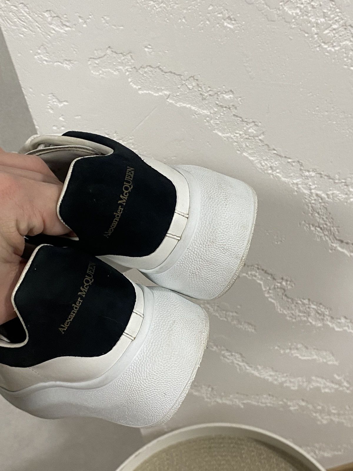 Alexander McQueen Alexander McQueen Oversized White Sneakers Size: 36 Size US 6 / IT 36 - 18 Thumbnail