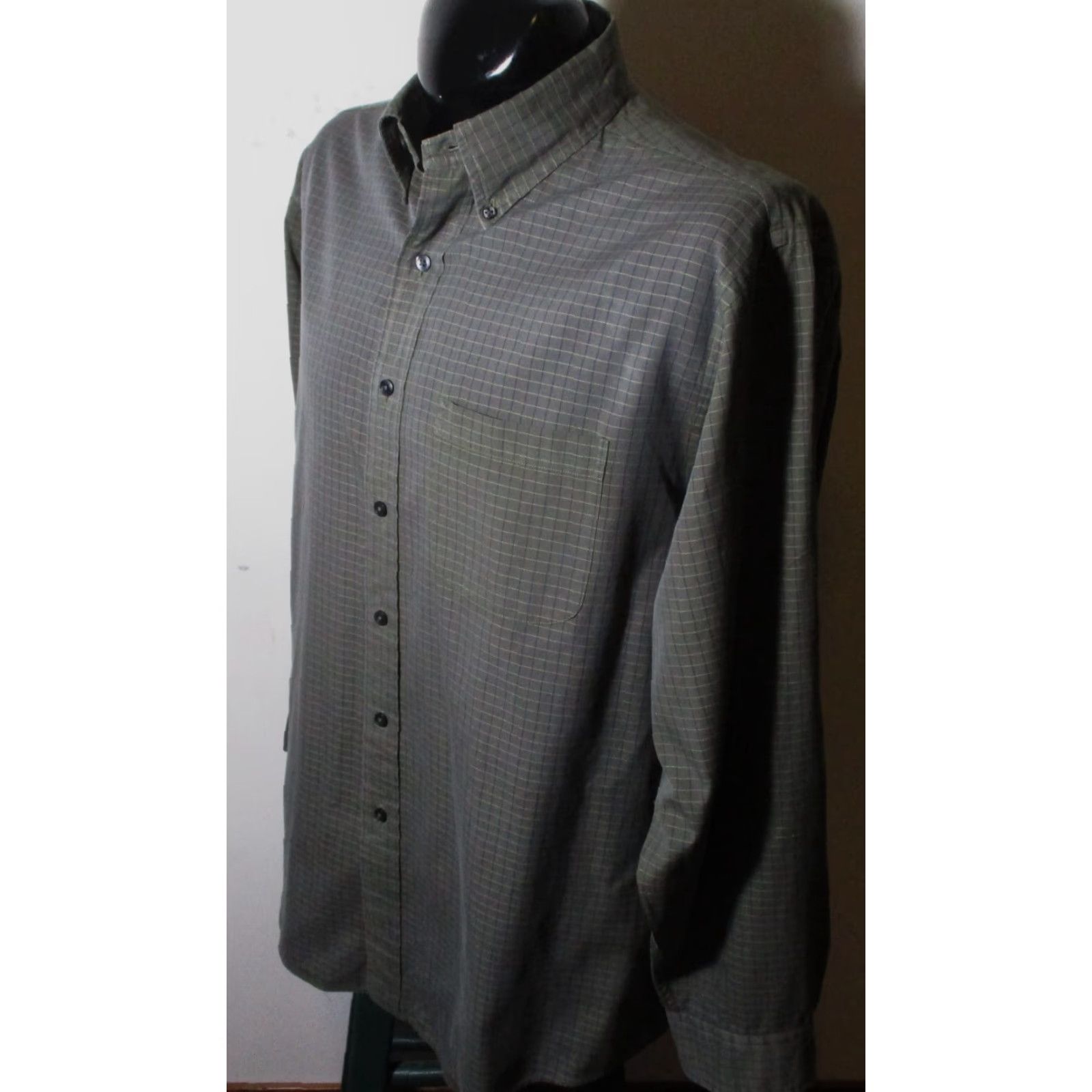 Brooks Brothers BROOKS BROTHERS Green Long Sleeve Shirt Men L Oxford Button Front Front Cuffed 100% Cotton Casual Vintage No N/A Size US L / EU 52-54 / 3 - 4 Thumbnail