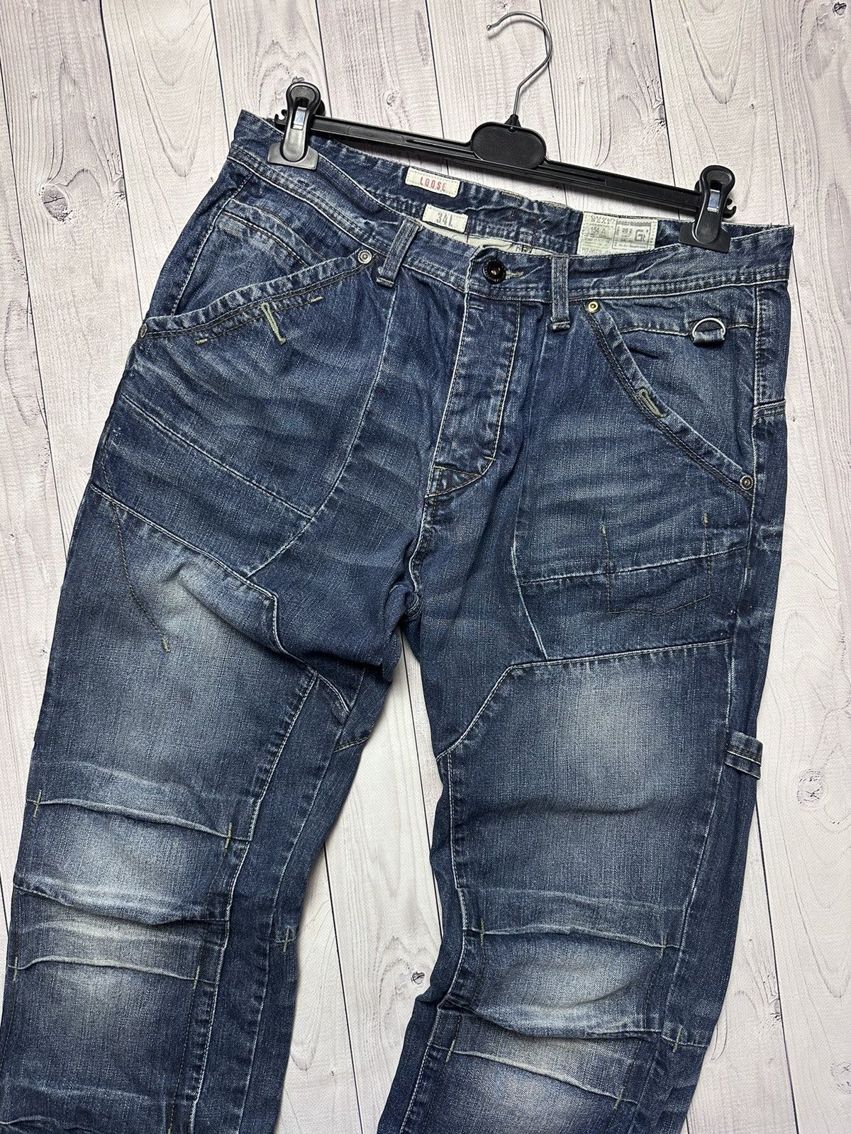 Other × Vintage Vintage cargo multi pocket denim jeans rare size 34/36 Size US 36 / EU 52 - 7 Thumbnail