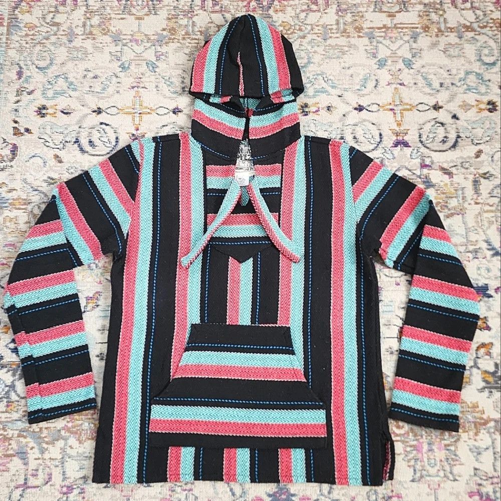 Other Original Senor Lopez Baja Pullover Hoodie Multicolor Strip Size M / US 6-8 / IT 42-44 - 1 Thumbnail