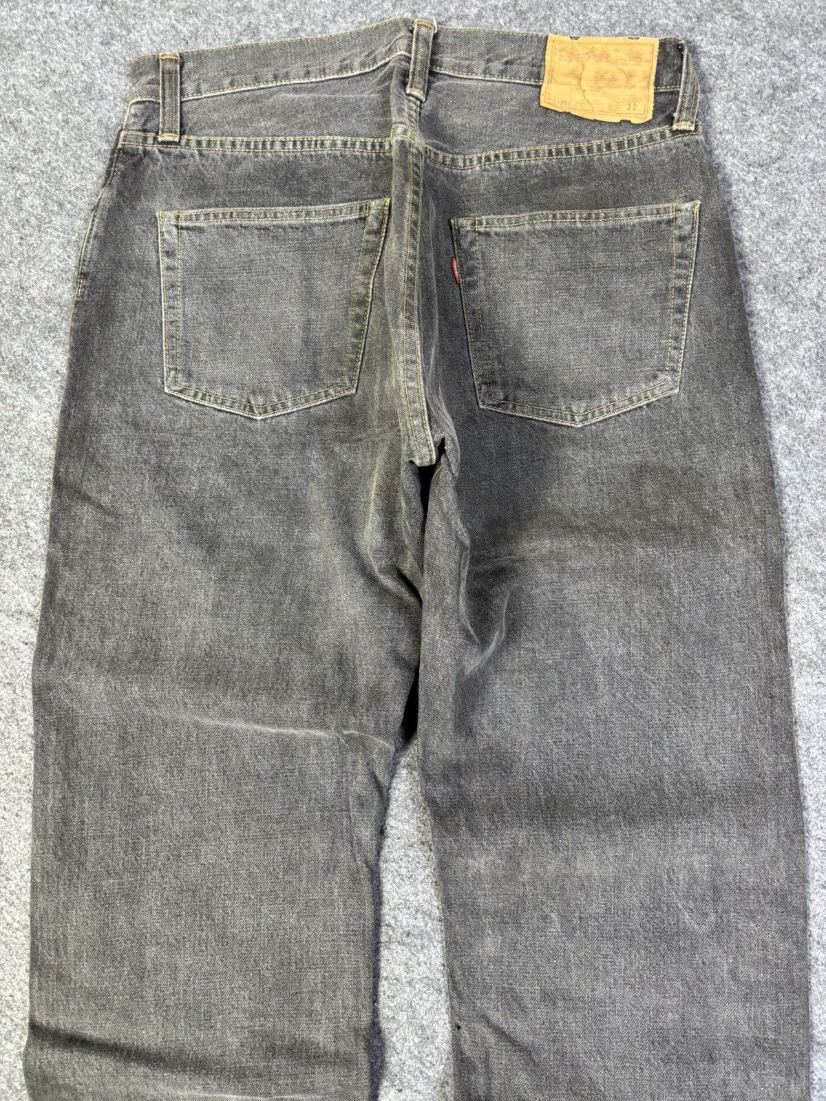 Japanese Brand Vintage John Bull Japan Black Wash Selvedge Denim K168 Size US 30 / EU 46 - 11 Thumbnail