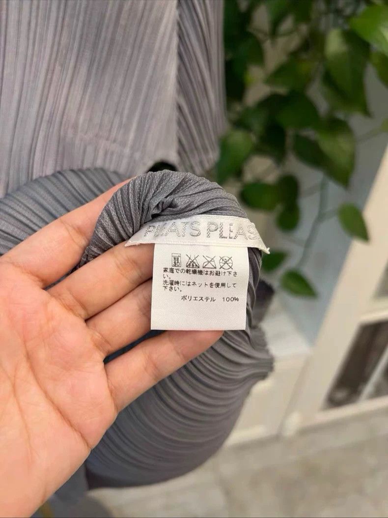 Issey Miyake issey miyake size:3 Dark grey short-sleeved shirt 2505-Nex Size XXS / US 00 / IT 34 - 3 Thumbnail