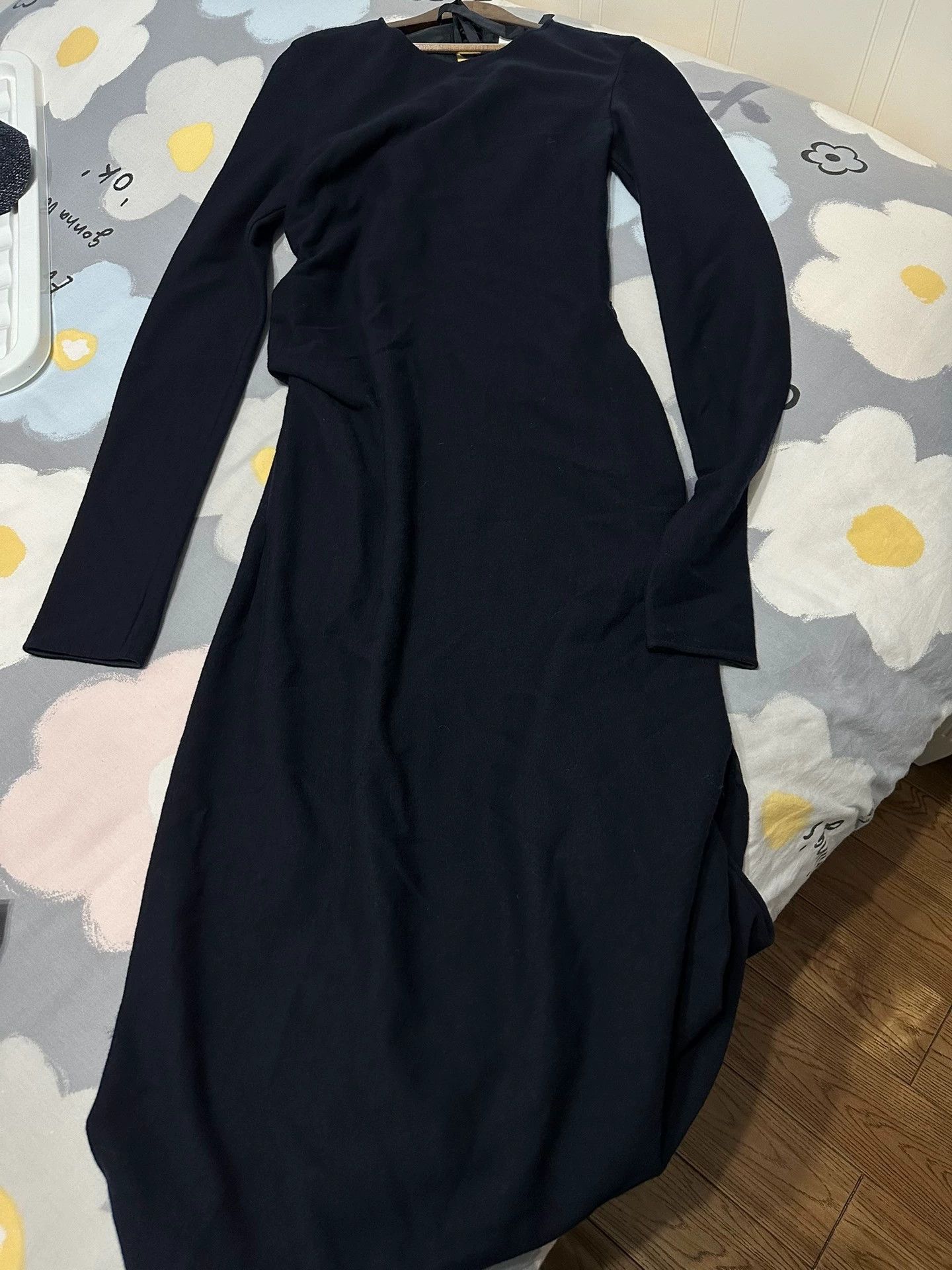 Jil Sander Jil Sander Wool Long Tall Pleated Waist Dress 9/10 Size S / US 4 / IT 40 - 1 Thumbnail