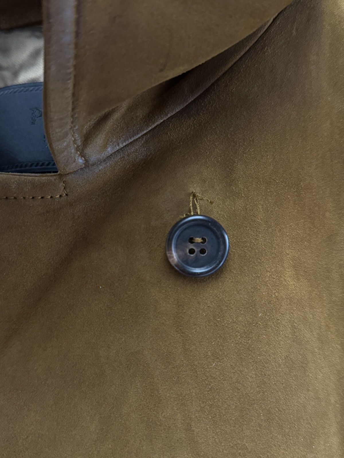 Prada Prada Men’s Brown Suede Double Breasted Jacket size IT 52 Size US L / EU 52-54 / 3 - 12 Thumbnail