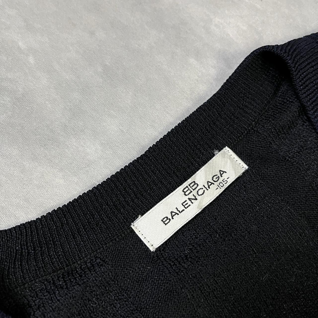 Balenciaga 2000s Archival Balenciaga BB Embroidery Pattern Knitwear y2k Size US M / EU 48-50 / 2 - 7 Thumbnail