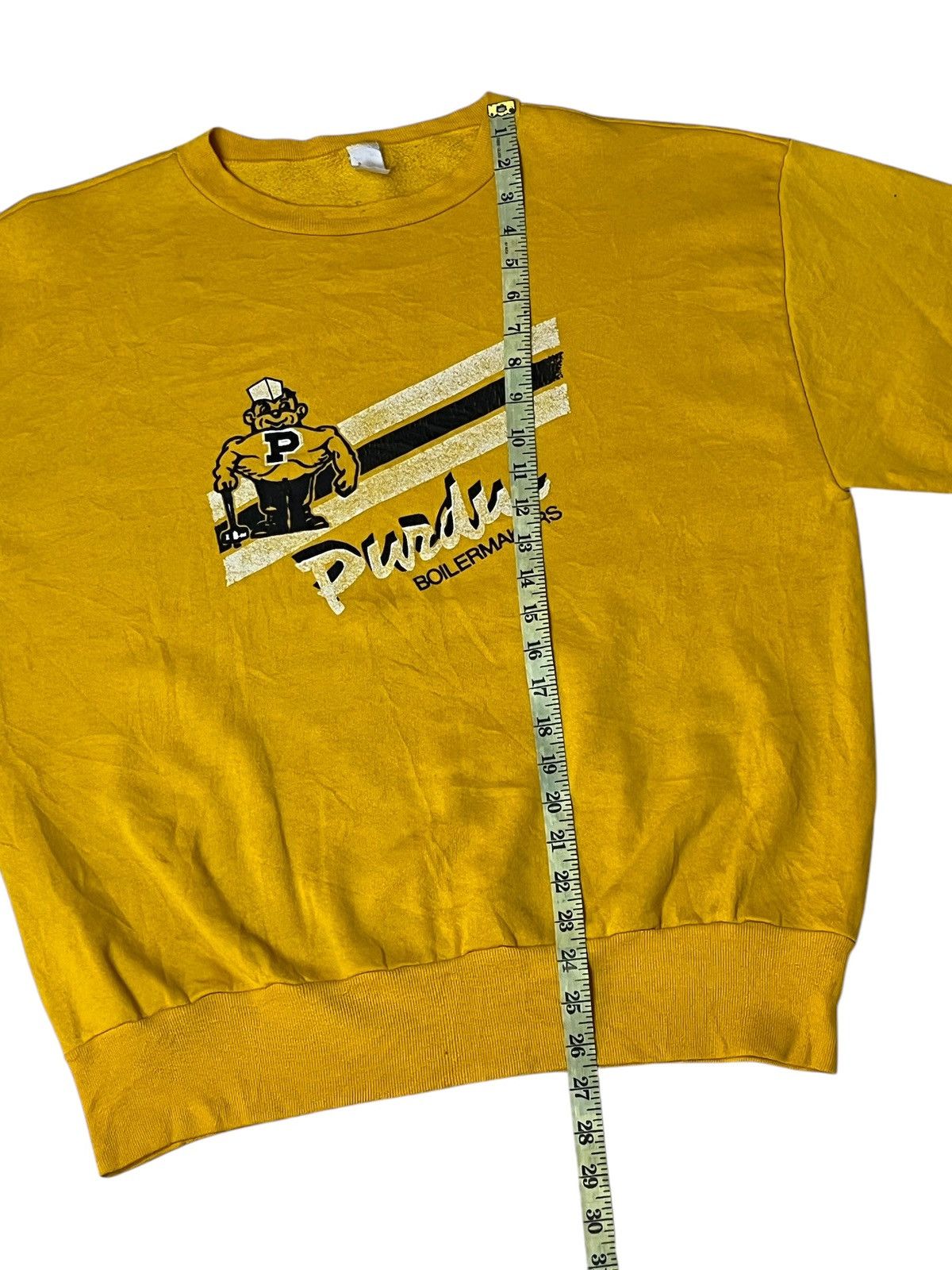 Vintage RARE🔥VINTAGE PURDUE BOILERMAKERS TEAM PULLOVER SWEATSHIRT Size US XL / EU 56 / 4 - 8 Thumbnail