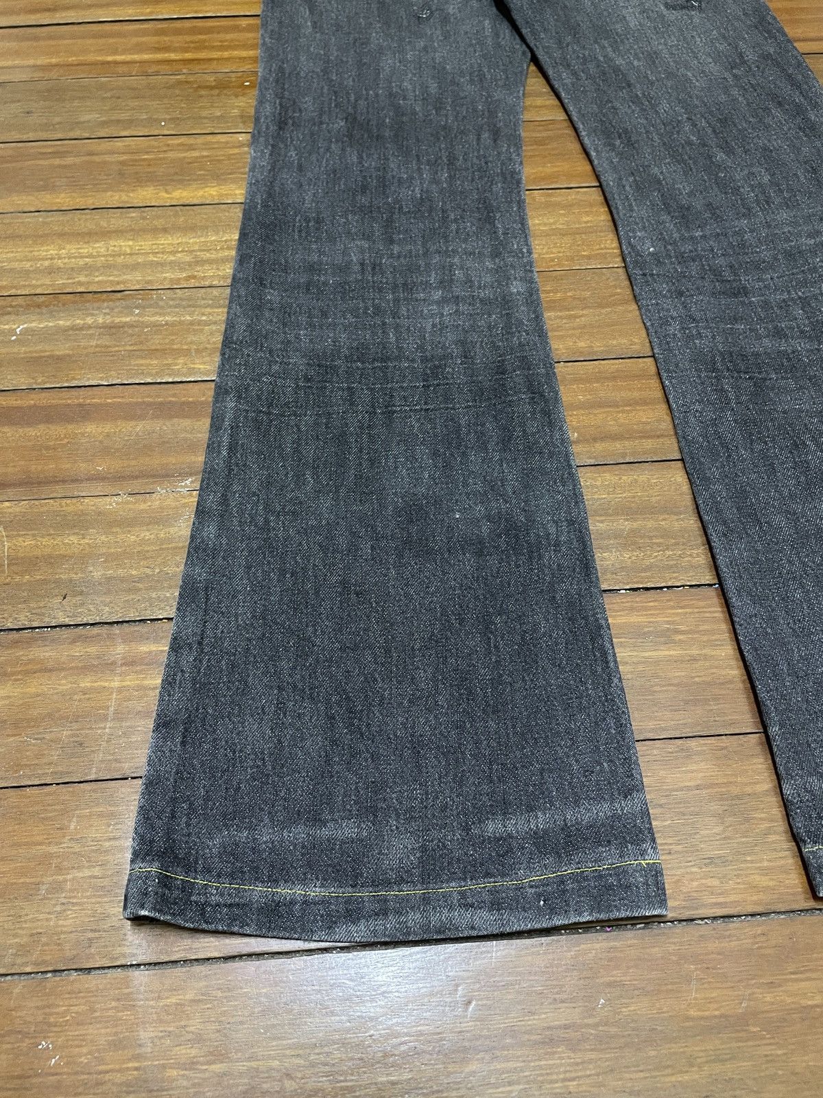 Japanese Brand Rare Design Vintage Brand Nicole Club Flared Jeans 1990s Size US 31 - 7 Thumbnail