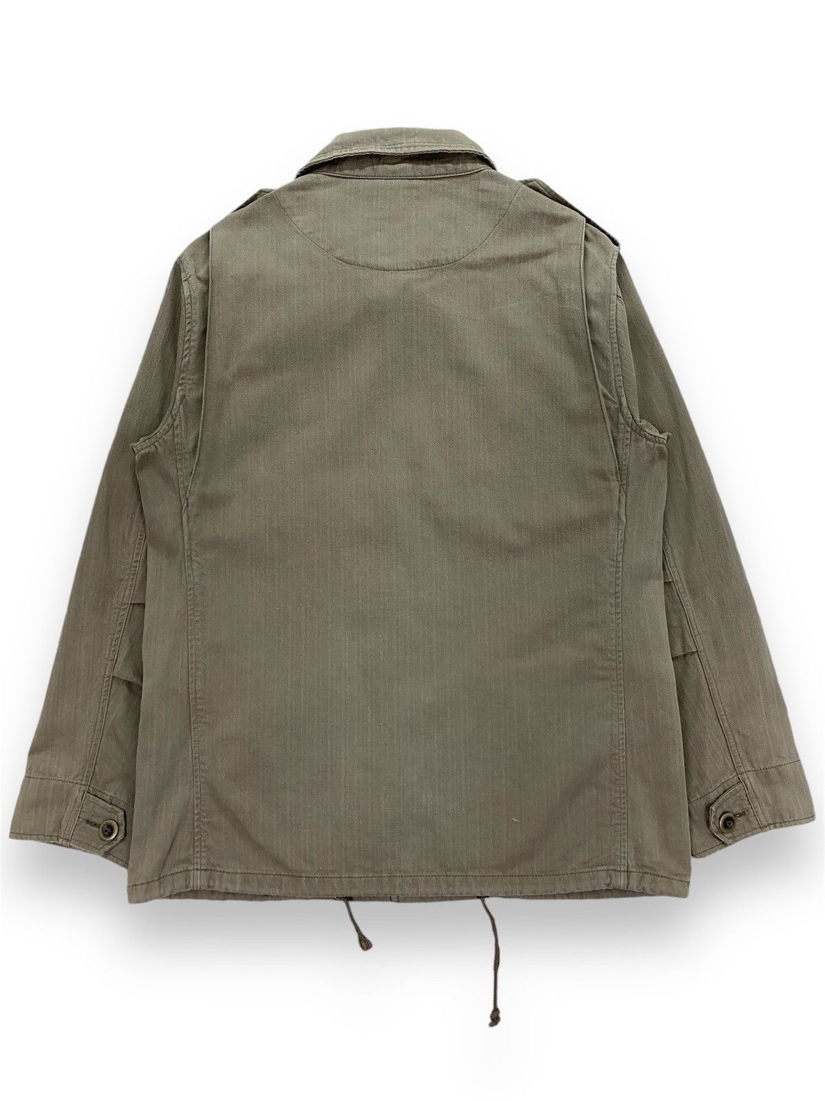Beams Plus Beams Japan Herringbone Twill Military Jacket Size US M / EU 48-50 / 2 - 2 Thumbnail
