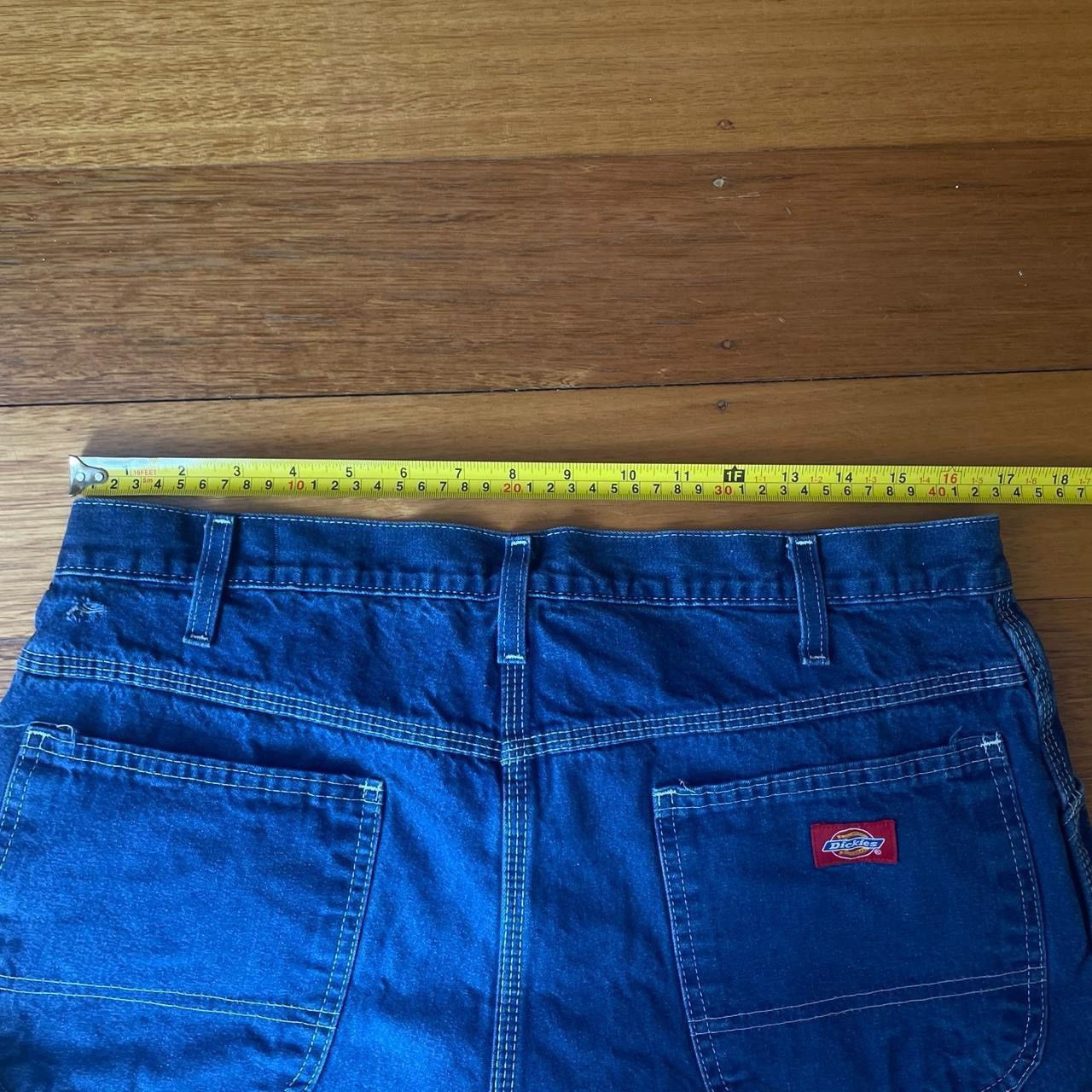 Dickies Vintage Blue Dickies Jean Shorts Size US 36 / EU 52 - 5 Thumbnail