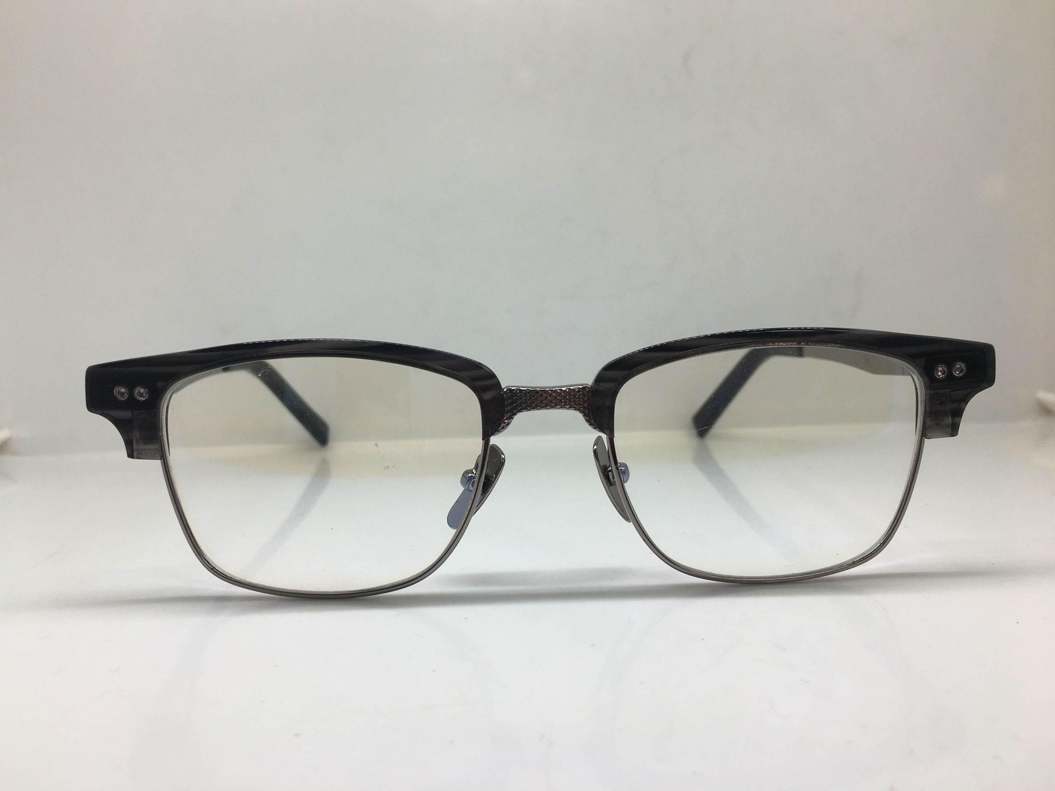 Other Mod Malcolm X Grey Silver Eyeglasses Frame Size ONE SIZE - 1 Thumbnail