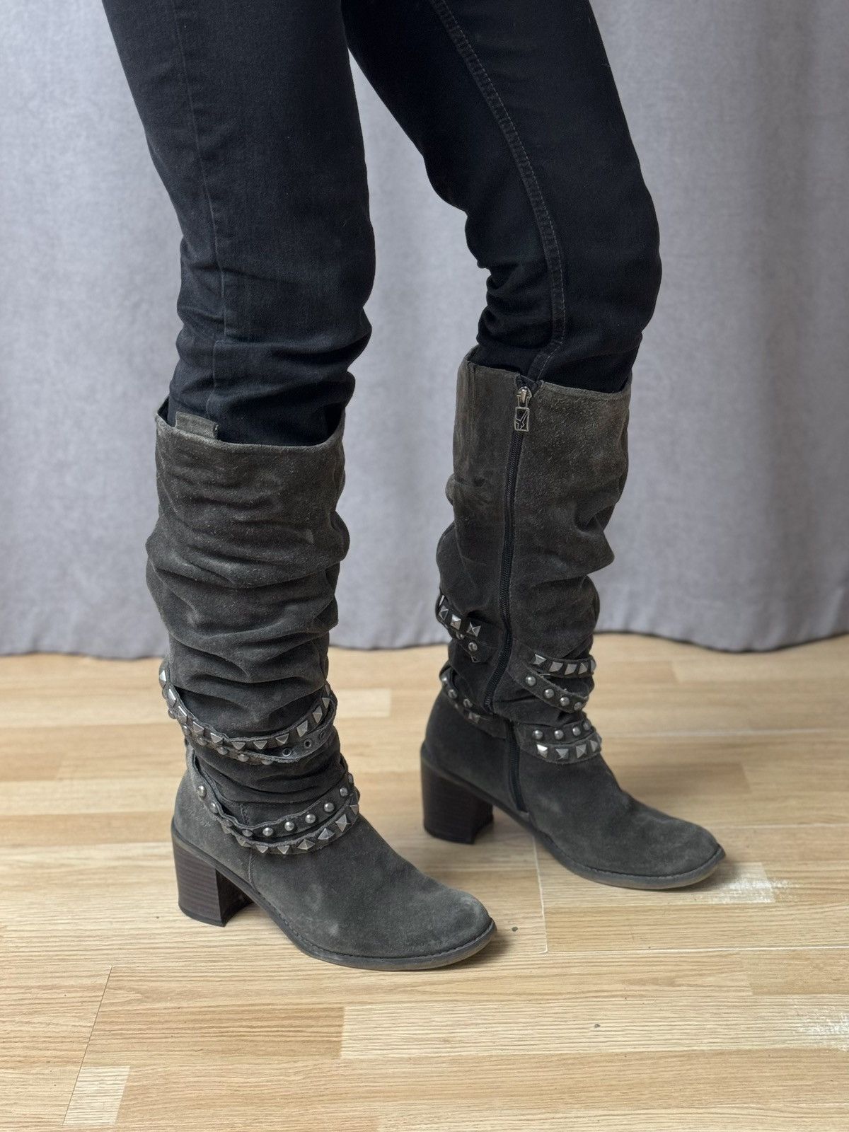 A.S.98 Real Leather AS 98 Hight Heels Boots Avantgarde Y2K Guidi Size US 9 / IT 39 - 1 Thumbnail
