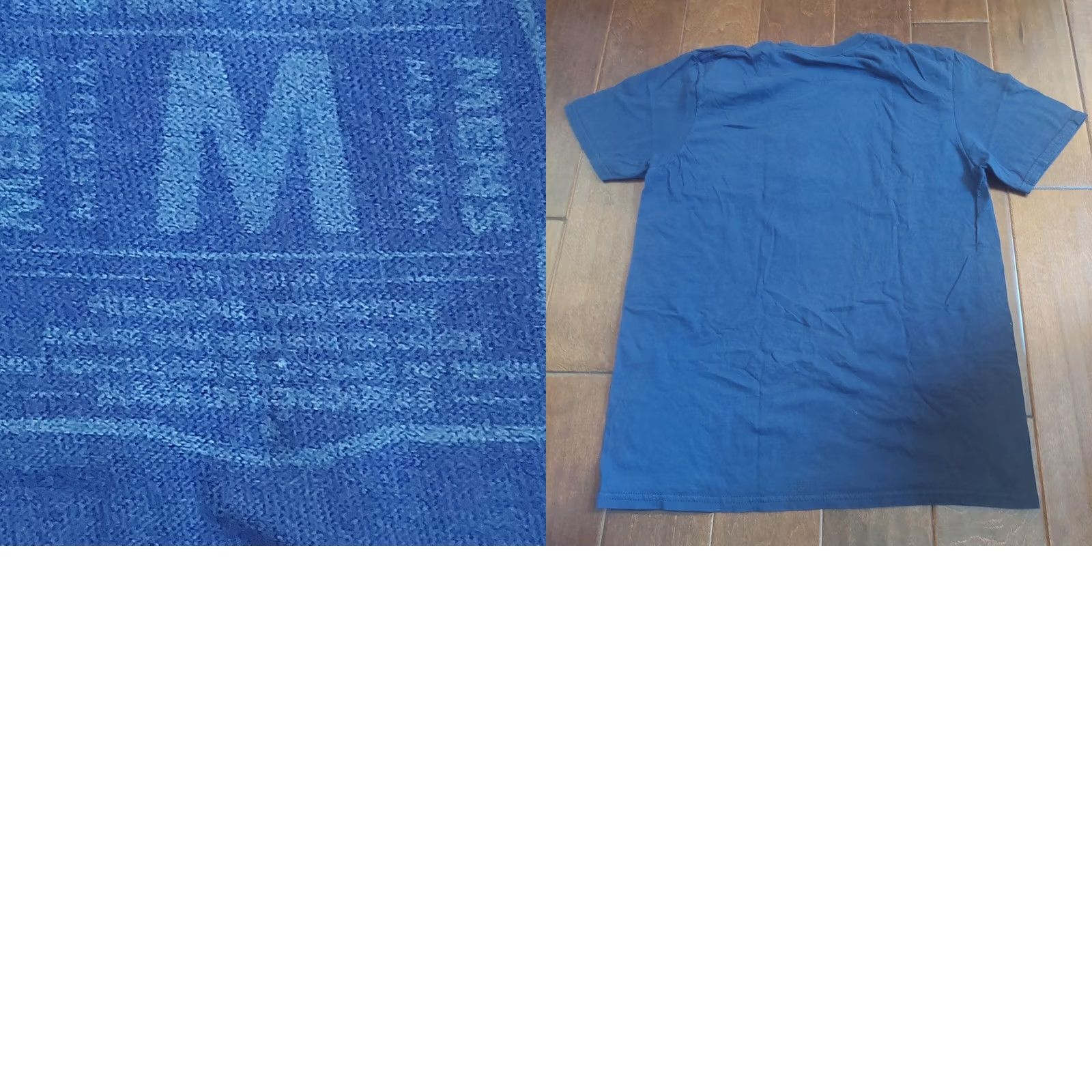 Vintage Snorg Tee Men's Blue Narwhales Don't Get Mad They Get Even Graphic T-Shirt Sz M Size US M / EU 48-50 / 2 - 9 Thumbnail