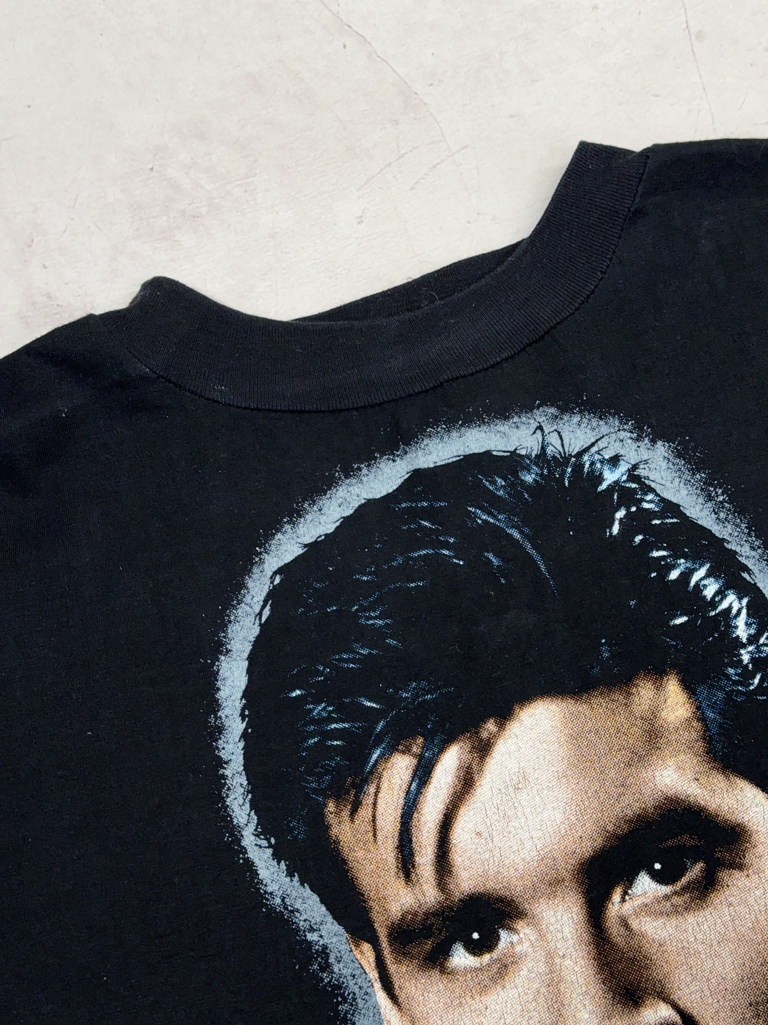 Vintage Vintage ROCH VOISINE T-Shirt Music Big Printed Logo Size US L / EU 52-54 / 3 - 6 Thumbnail
