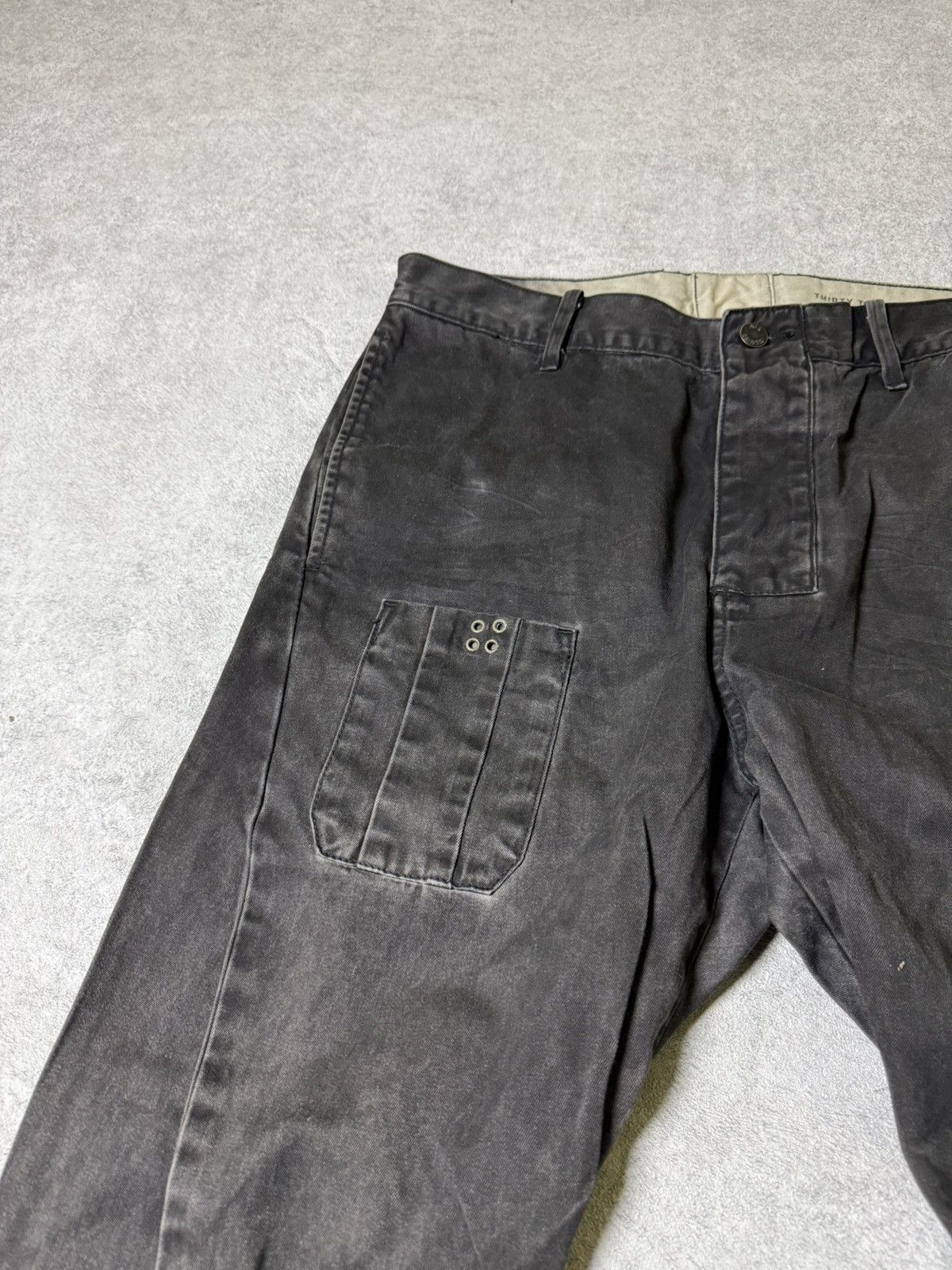 Allsaints Skull Allsaints Rick Owens Style Drop Crotch Jeans Size US 32 / EU 48 - 3 Thumbnail
