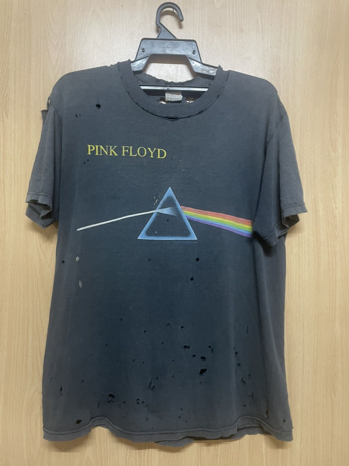 Vintage Distressed Pink Floyd Band Shirts