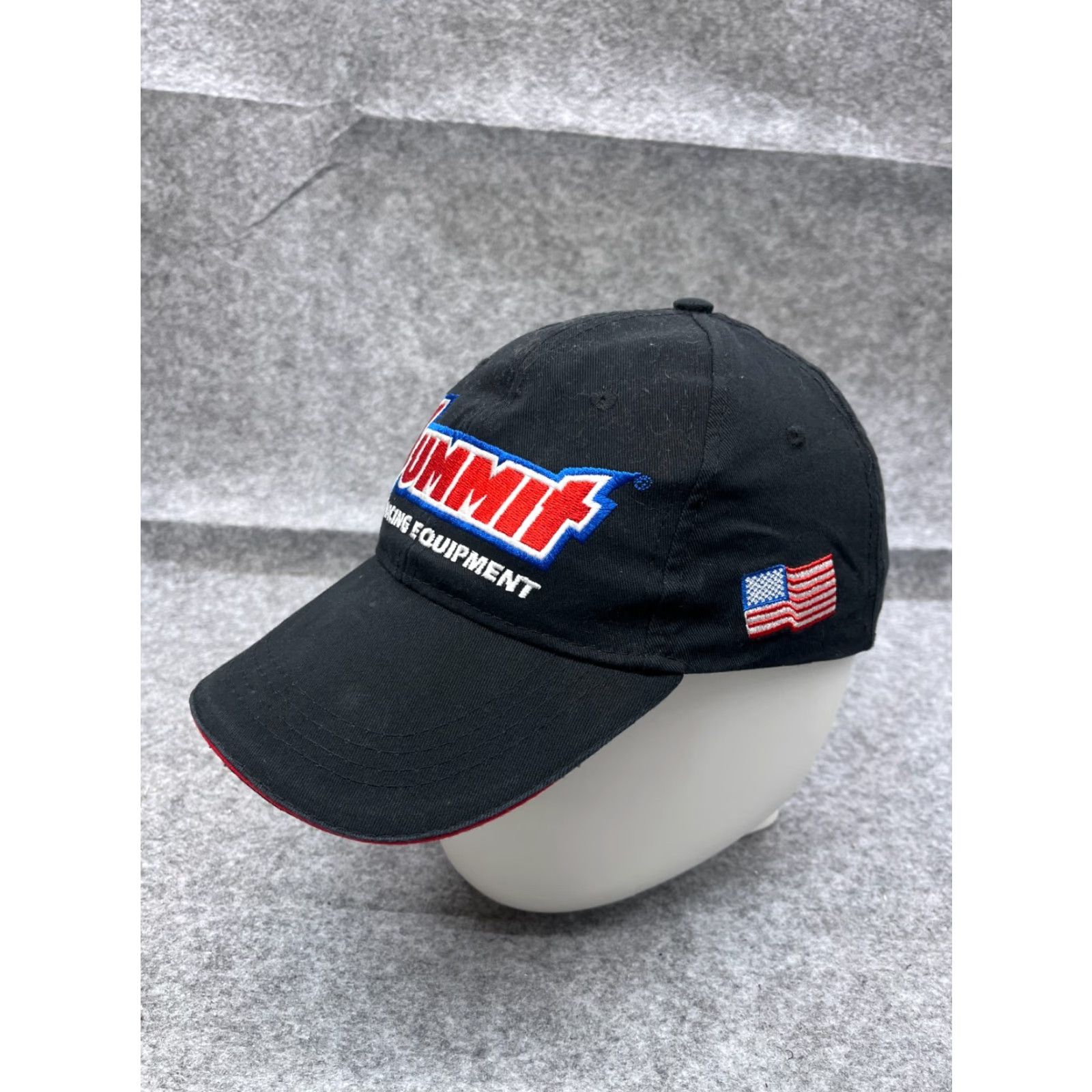 Vintage Summit Racing Equipment Hat Cap Strap Back Adult One Size Black 100% Cotton Vintage? No. Size ONE SIZE - 4 Thumbnail