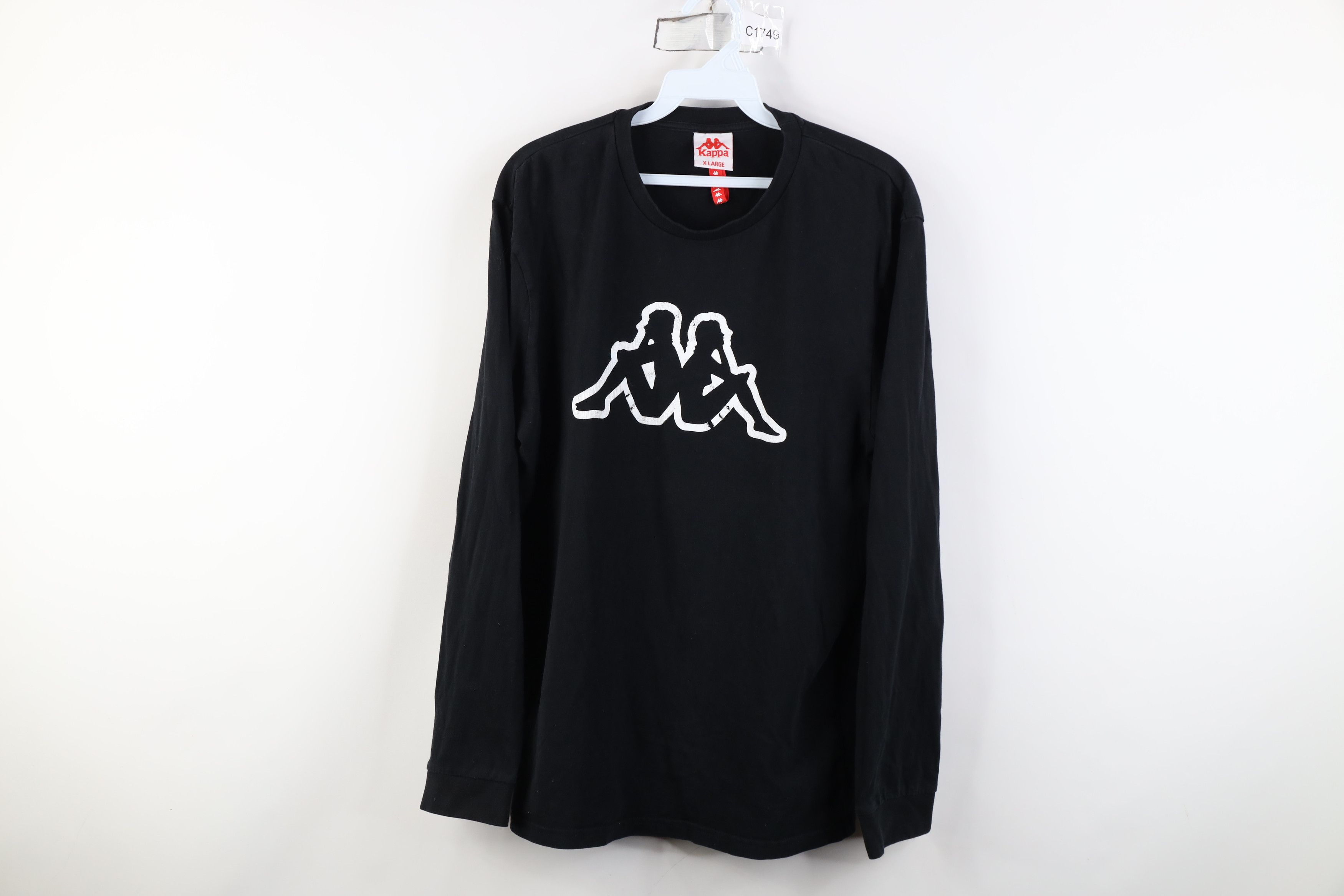 Kappa Vintage 90s Y2K Kappa Big Logo Soccer Long Sleeve T-Shirt Size US XL / EU 56 / 4 - 1 Thumbnail