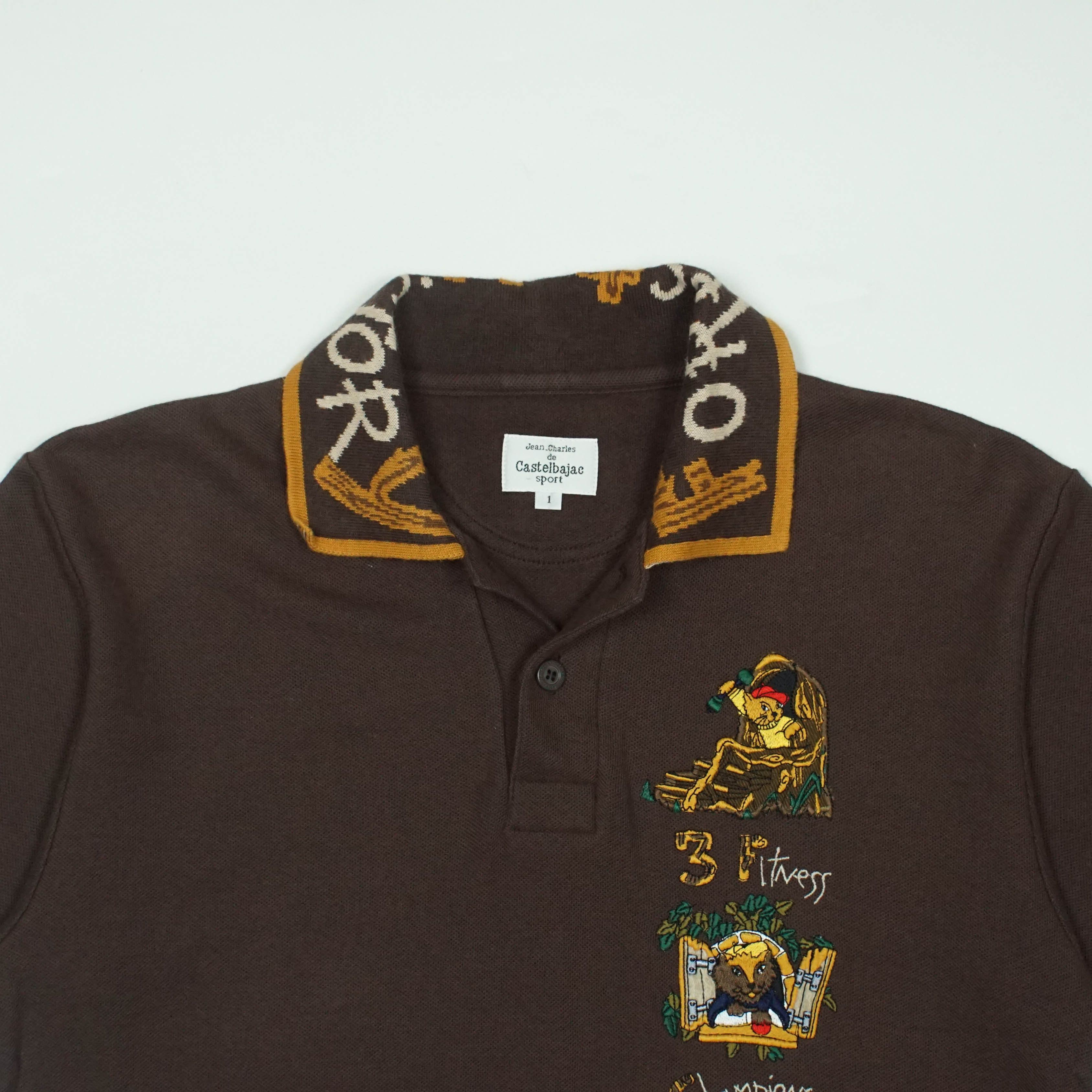 Jean Charles De Castelbajac *NoTariff Jean Charles De Castelbajac Polo Size US S / EU 44-46 / 1 - 2 Thumbnail